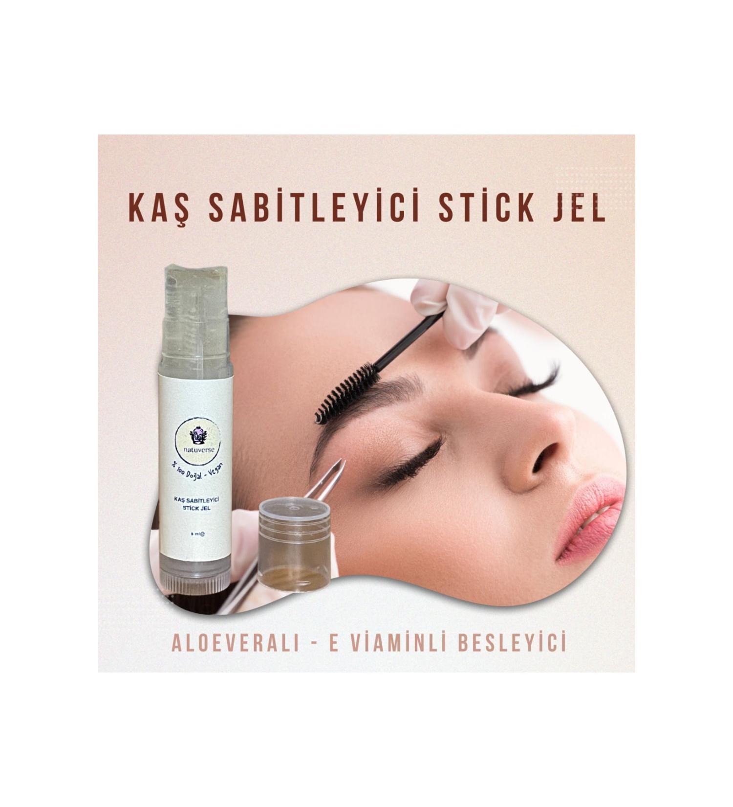 NATUVERSE Eyebrow Stabilizer Stick Gel 100% Natural & Vegan & Handmade