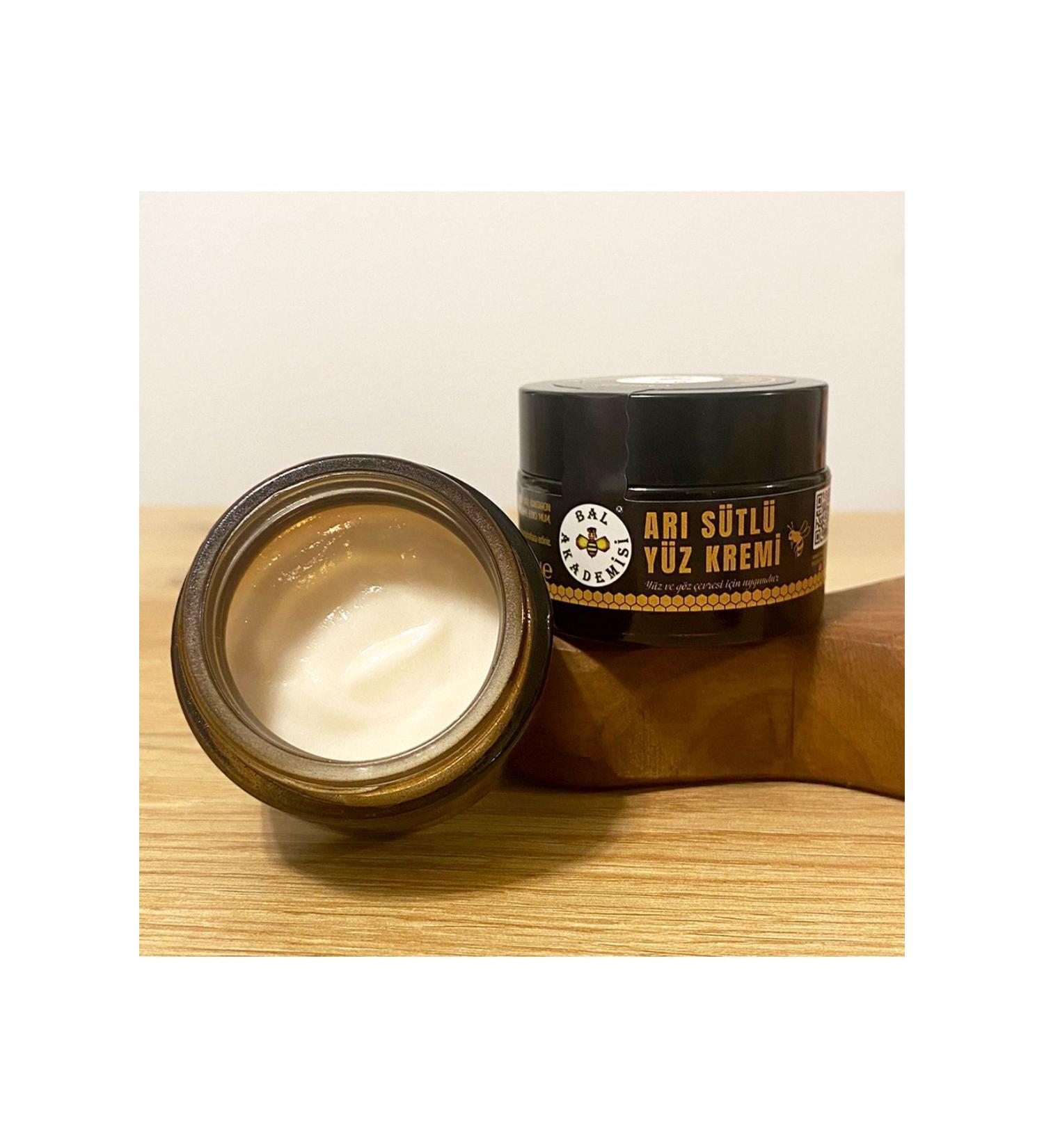 HONEY ACADEMY Natural Royal Jelly Face Cream Anti-Aging and Anti-Wrinkle 30 ml - Buy Online on GoSupps.com