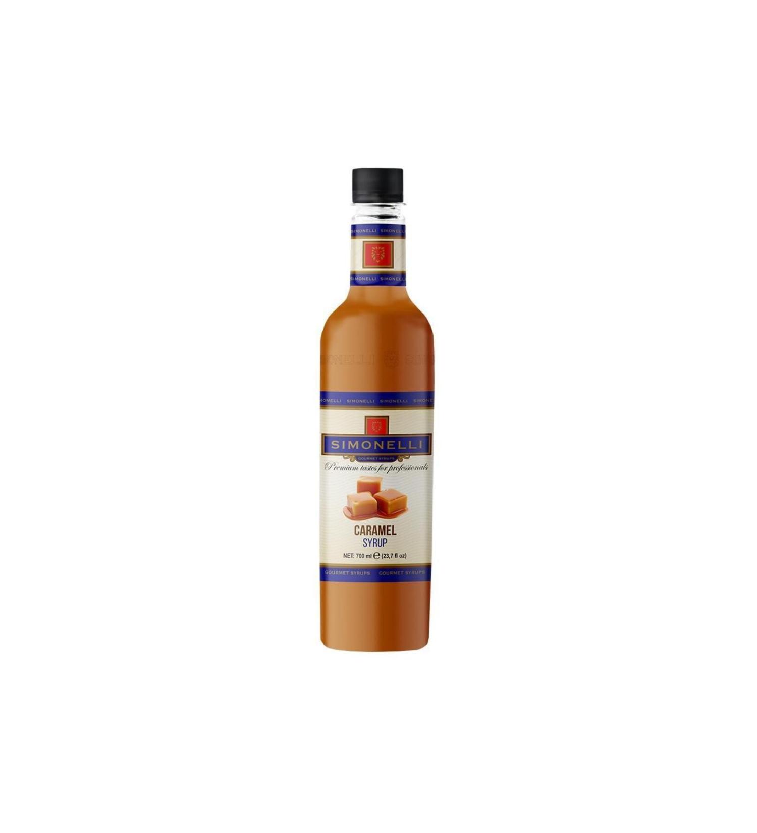 Simonelli CARAMEL FLAVORED SYRUP 700ML