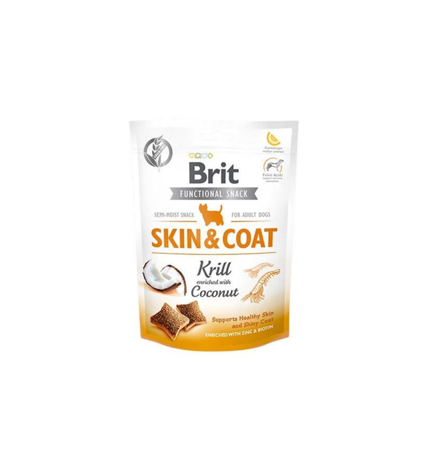 Brit Care Dog Reward Skin&Coat Krill 150 G