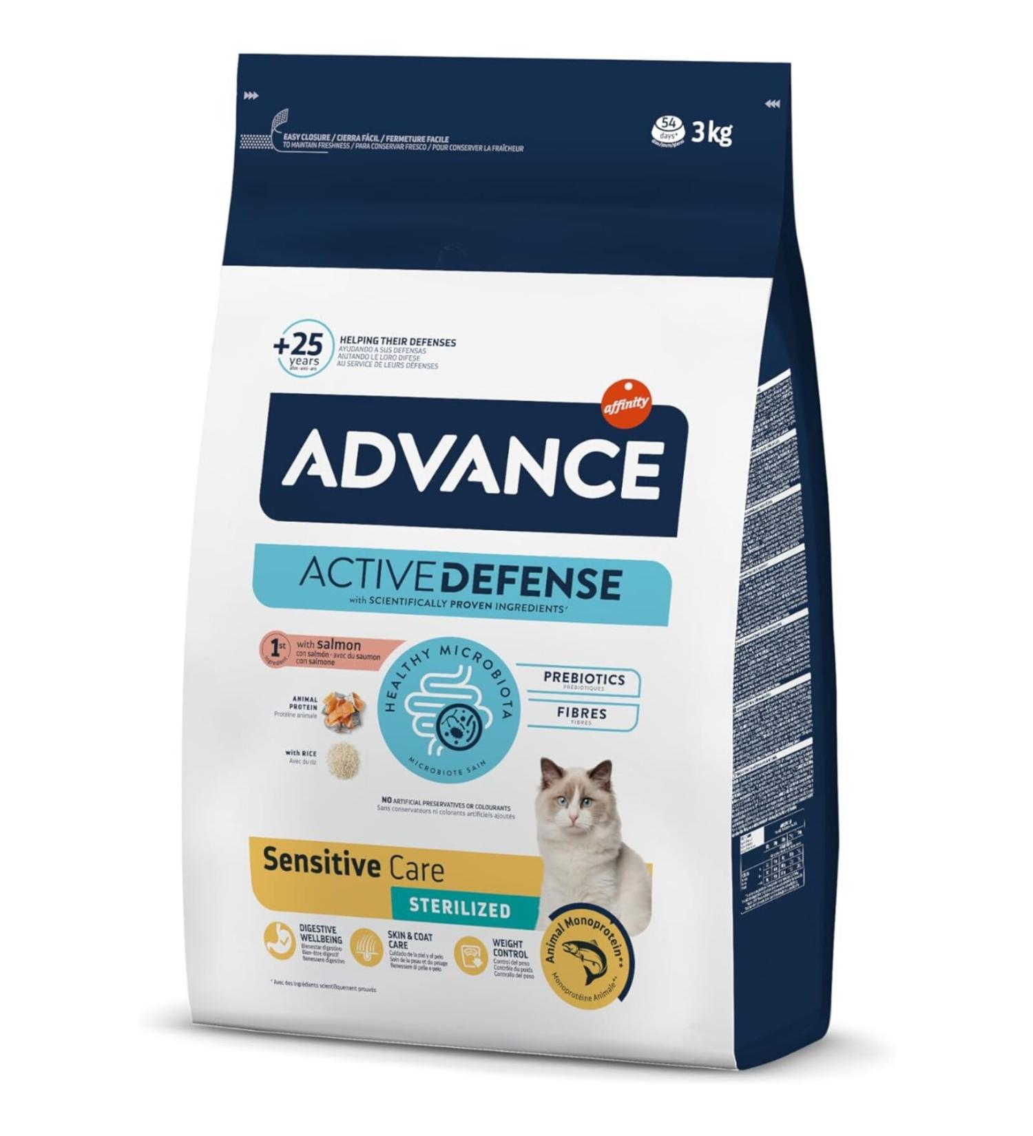 Advance Cat Sterilized Salmon Sensitive 3 Kg 141036 - Buy Online on GoSupps.com
