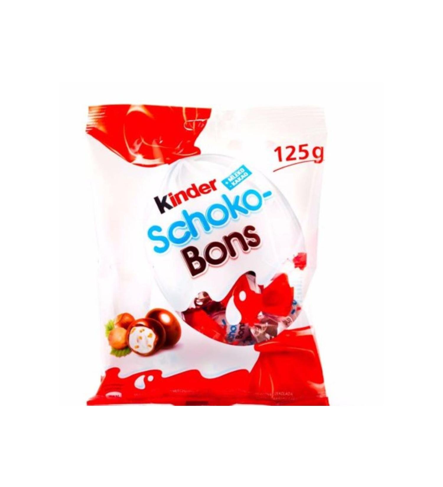 Kinder K NDER SCHOKO BONS 125 GR *PACK OF 4