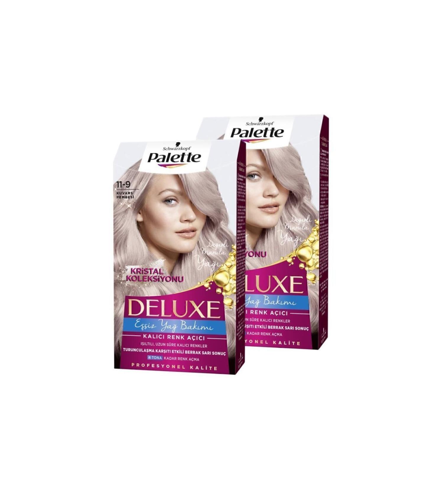 Palette Deluxe 11-9 Quartz Pink X 2 Hair Dye - Buy Online on GoSupps.com