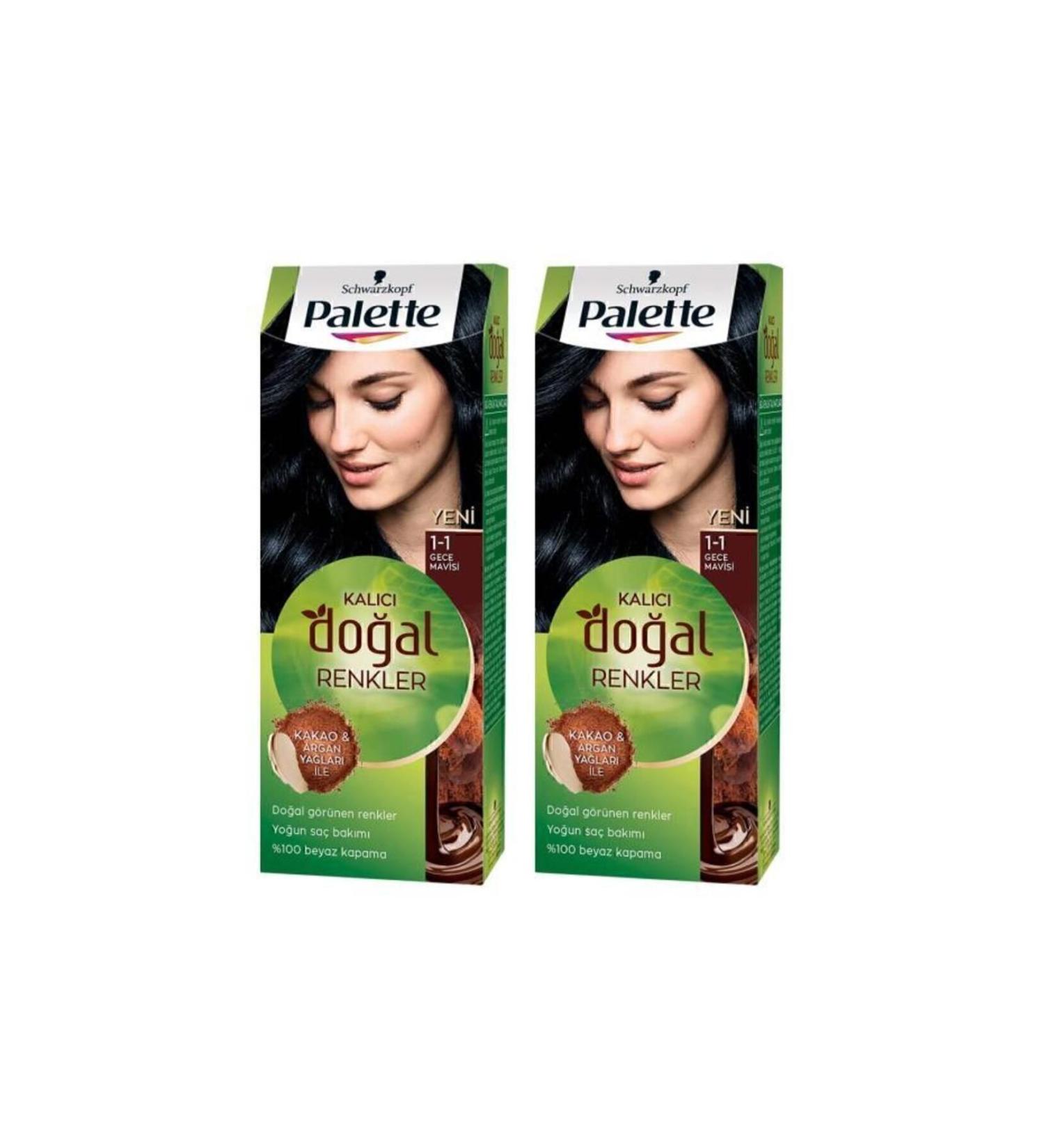 Palette Permanent Natural Colors 1-1 Midnight Blue X 2 Pieces - Buy Online on GoSupps.com