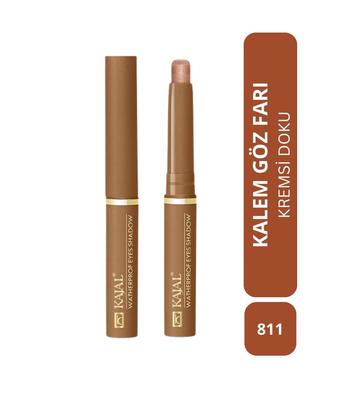 KAJAL Waterproof Metallic Bronze Eyeshadow - No: 811 - Buy Online on GoSupps.com