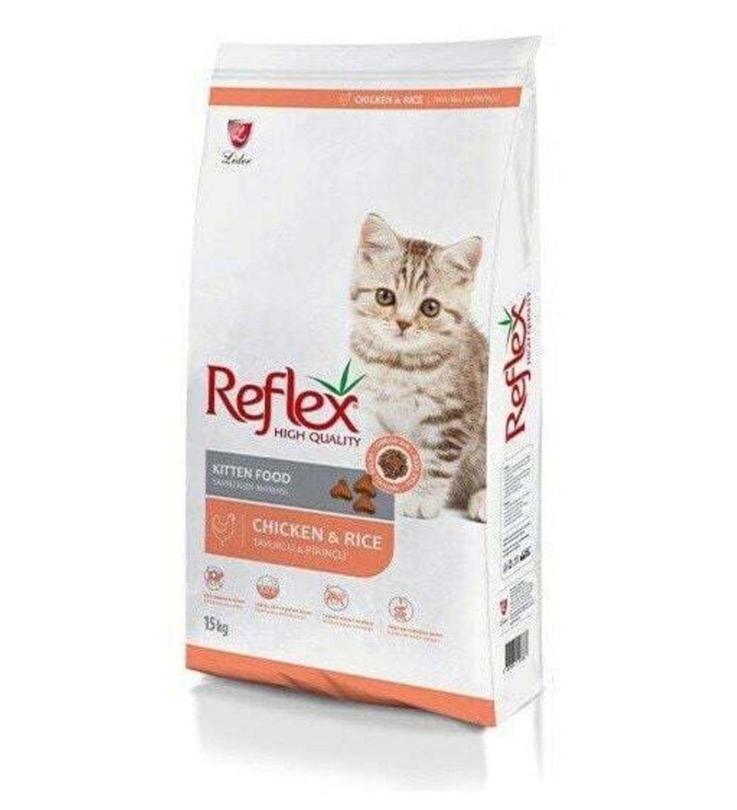 Reflex Chicken and Rice Kitten Food 15 + 1 Kg