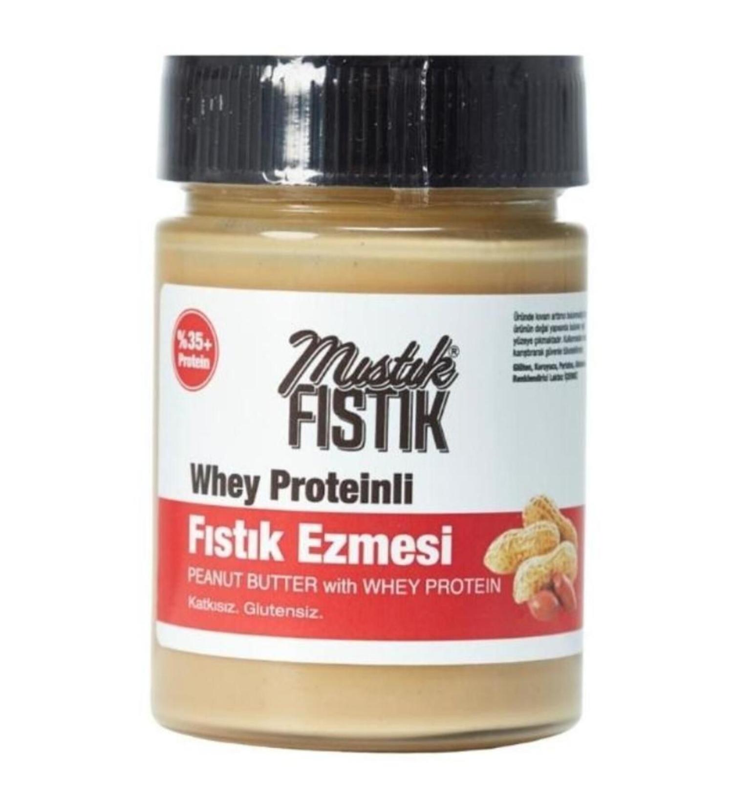 Peanut butter with peanut whey protein