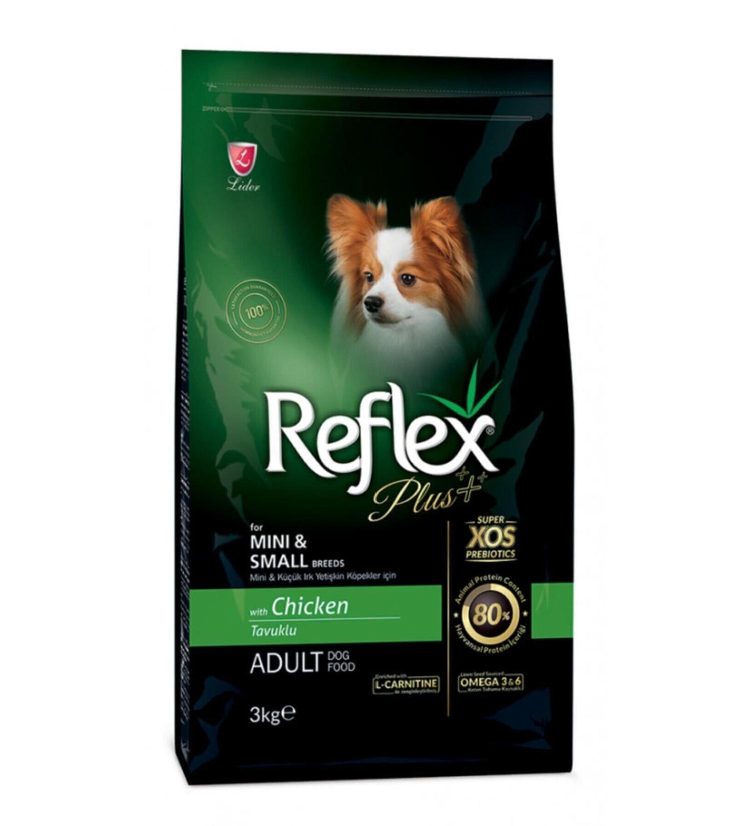 Reflex Mini and Small Breed Chicken Adult Dog Food 3 Kg