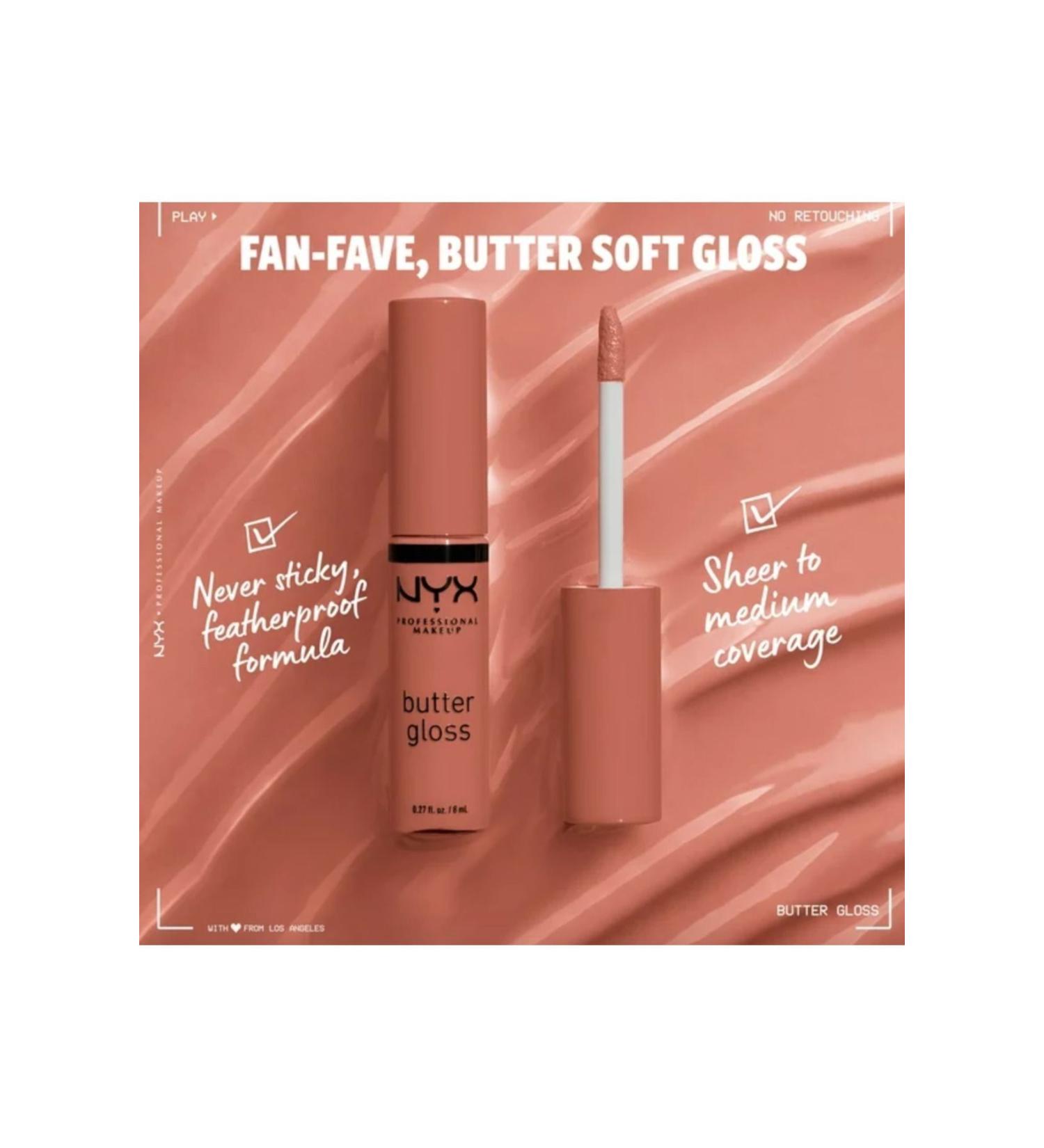 NYX Butter Gloss- Lip Gloss -sugar High- 15 G