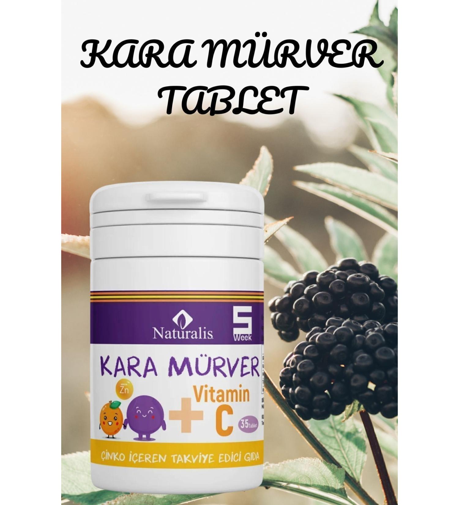 Naturalis Black Elderberry Tablet - Buy Online on GoSupps.com