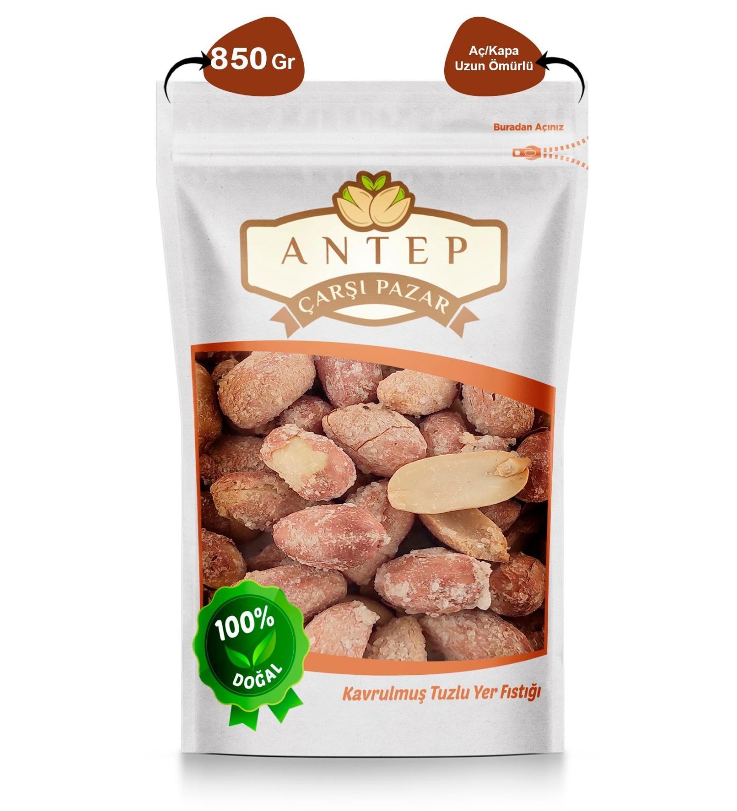 Antep Bazaar Salted Peanut Kernels | 850 gr.