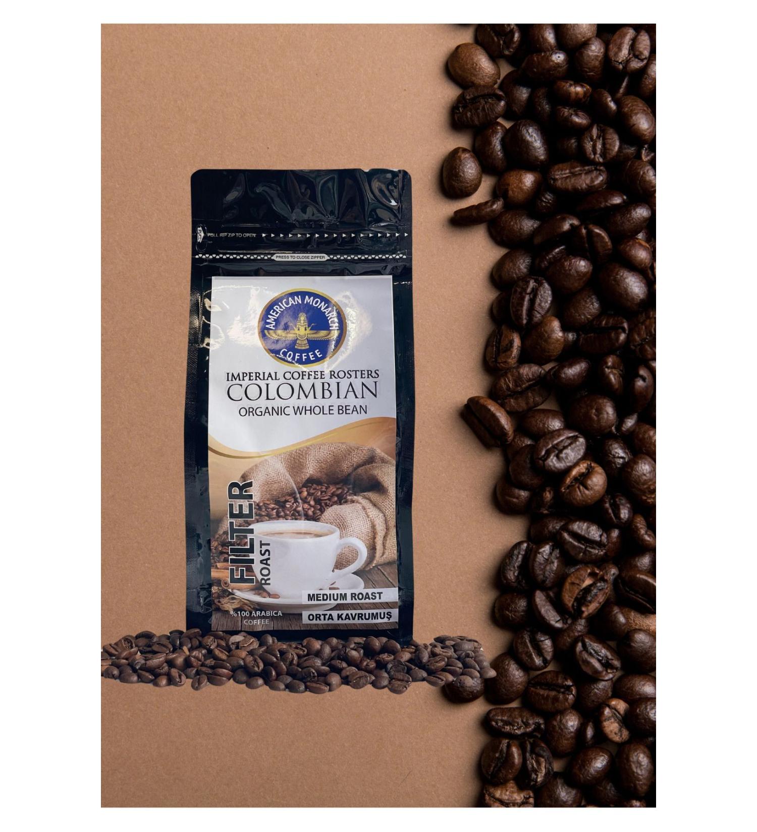 American Monarch American Monarch Filter Medium Roasted Bean Coffee 500 gr