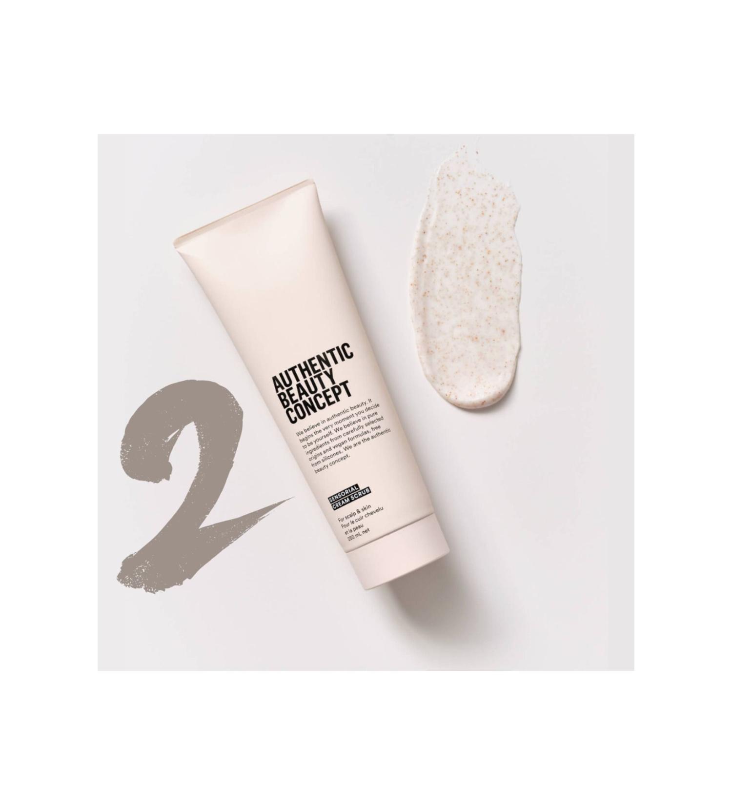 Authentic Beauty Concept Economical 2 Pieces Sensorial Cream Scrub 250 ML