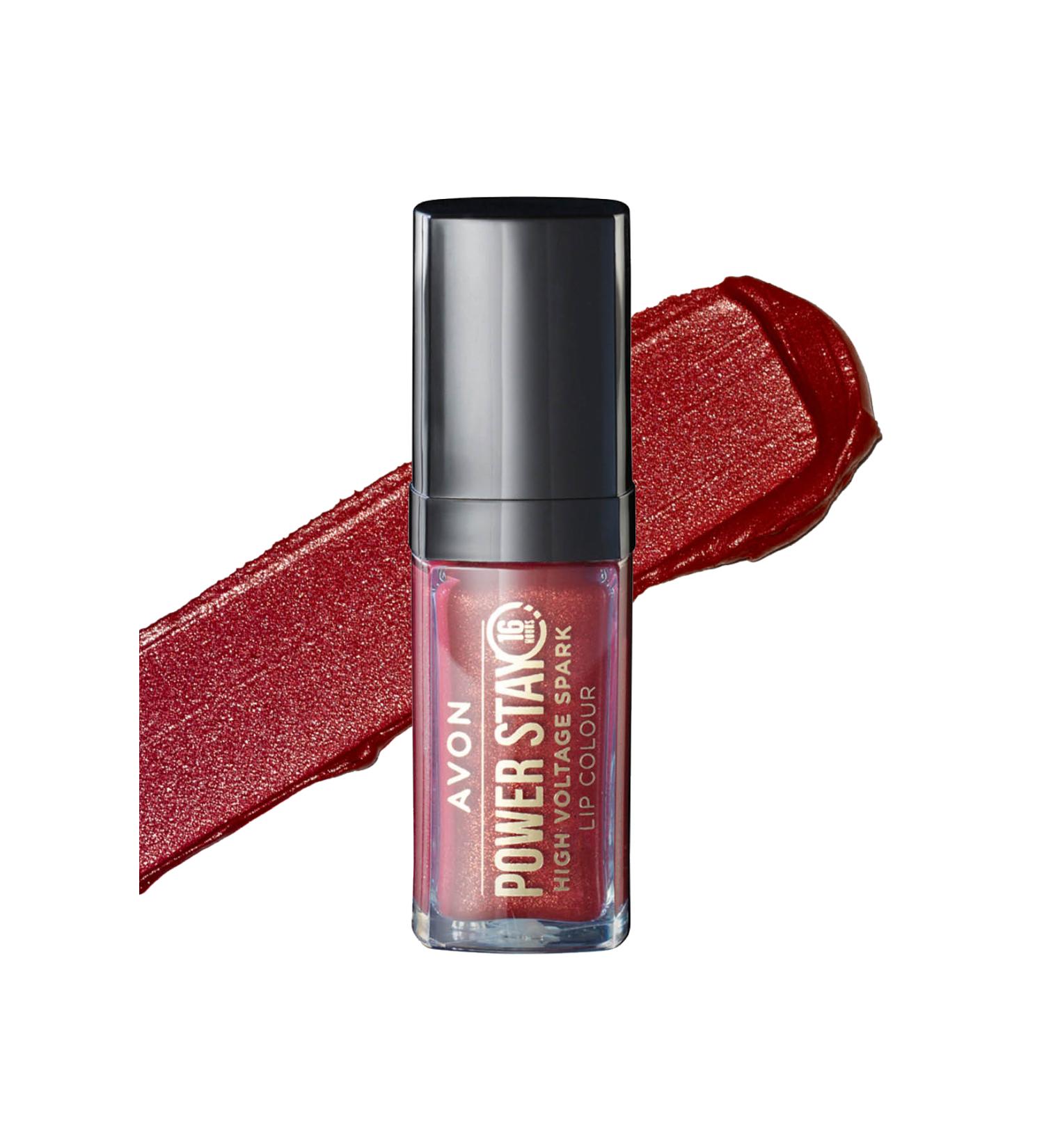 Avon Powerstay High Voltage Spark Likit Ruj Russet Shock - Buy Online on GoSupps.com