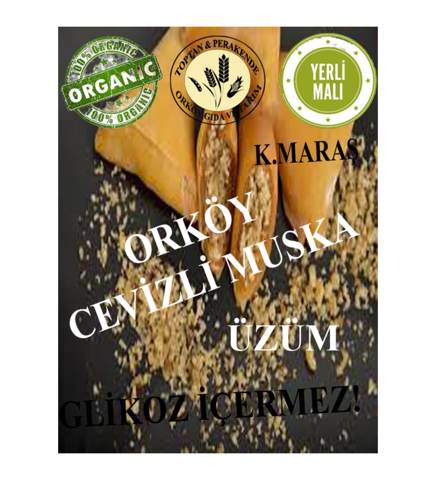 SelenCo Ork y - Grape Dough Walnut Amulet - 1 Kg from Mara Region - Does Not Contain Glucose!