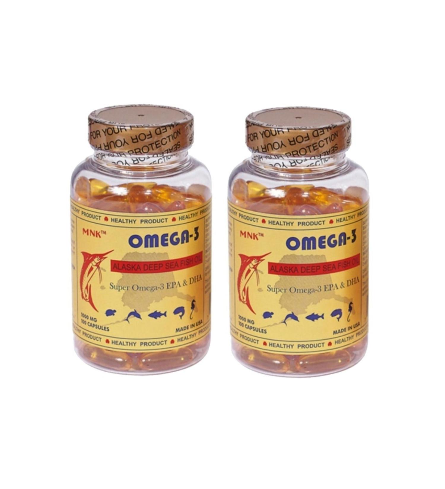 Mnk Omega 3 Fish Oil 400 Softgel 200 200 Softgel