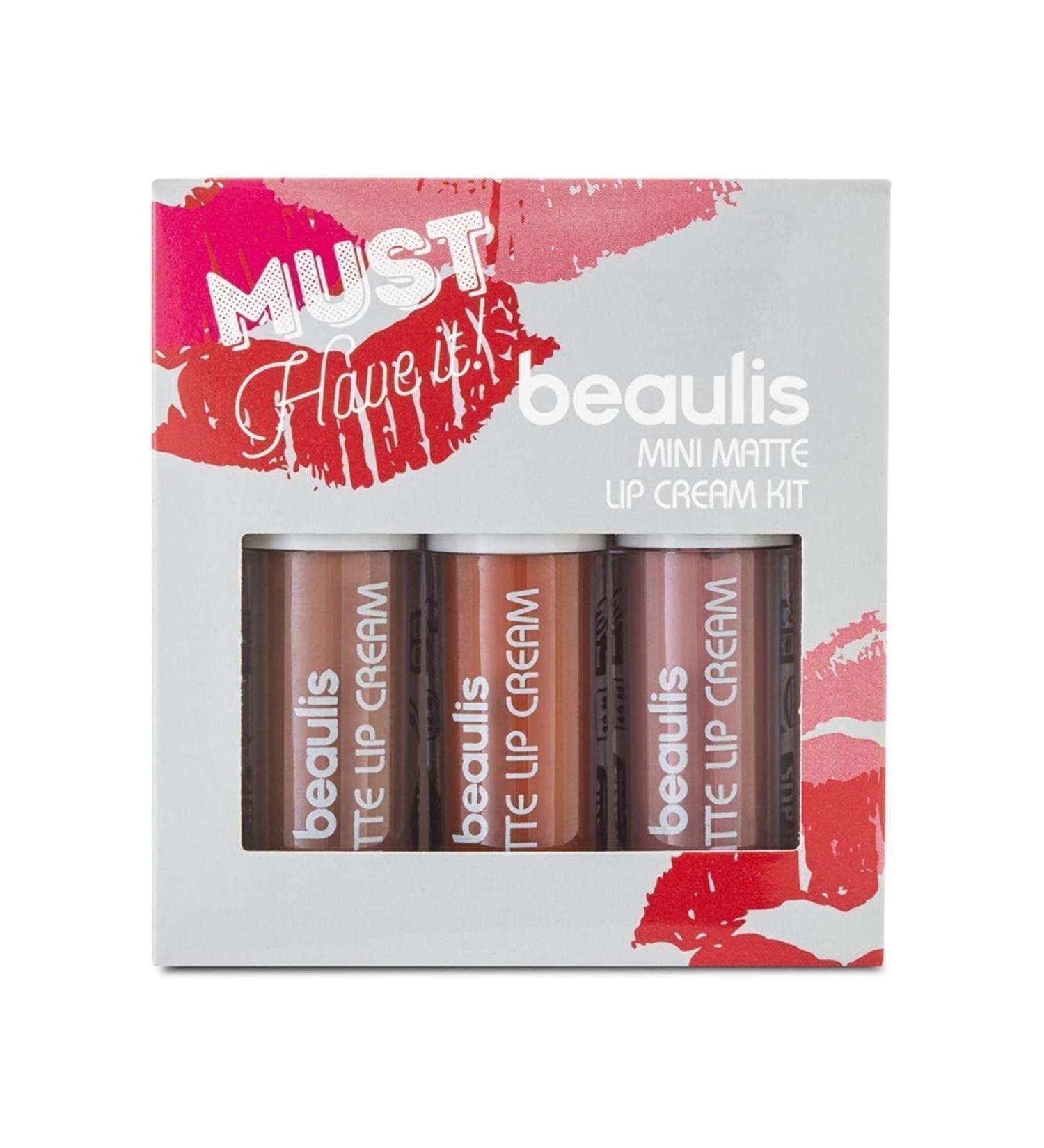 beaulis Mini Matte Liquid Lipstick Set 242 Particular - Buy Online on GoSupps.com