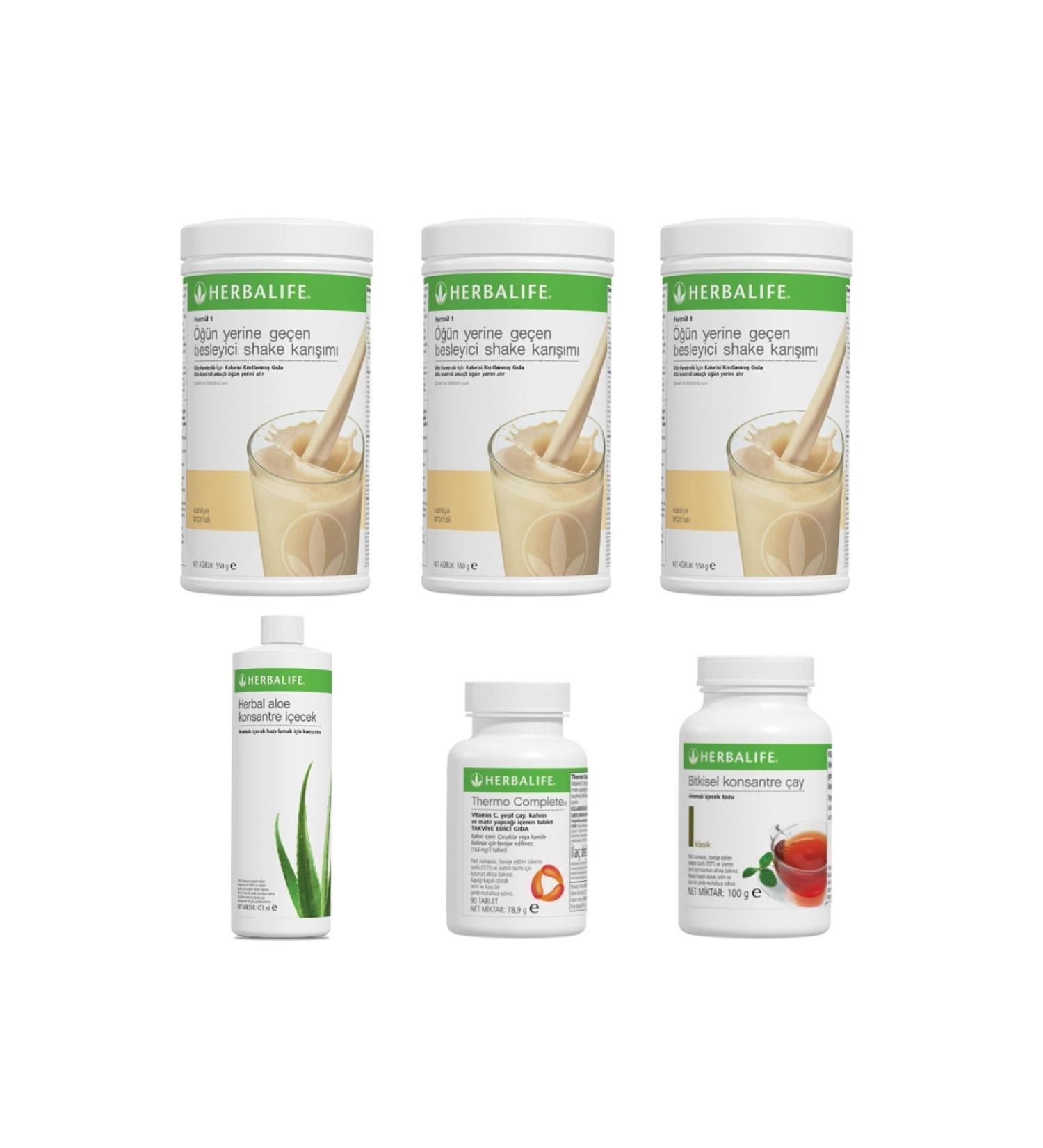 Herbalife Weight Control Set 1 Month Full Set