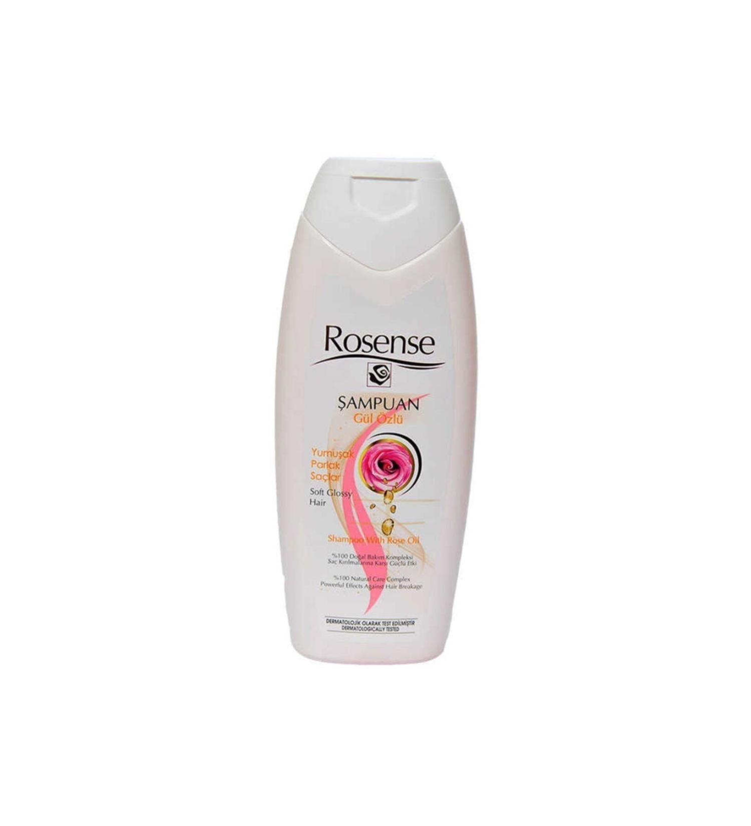 Rosense Rose Oil & Vitamin E Essence Shampoo 400 ml