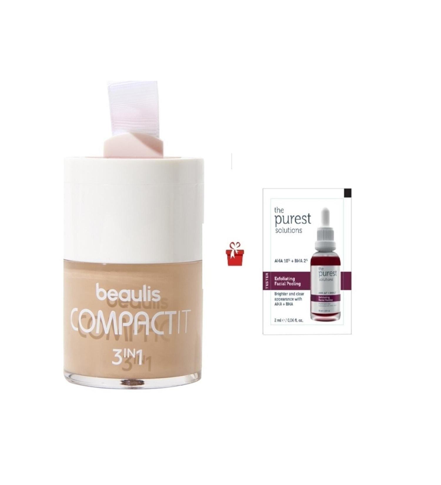 beaulis Compact It Foundation & Blush & Concealer NEW COLLECTION THEPUREST