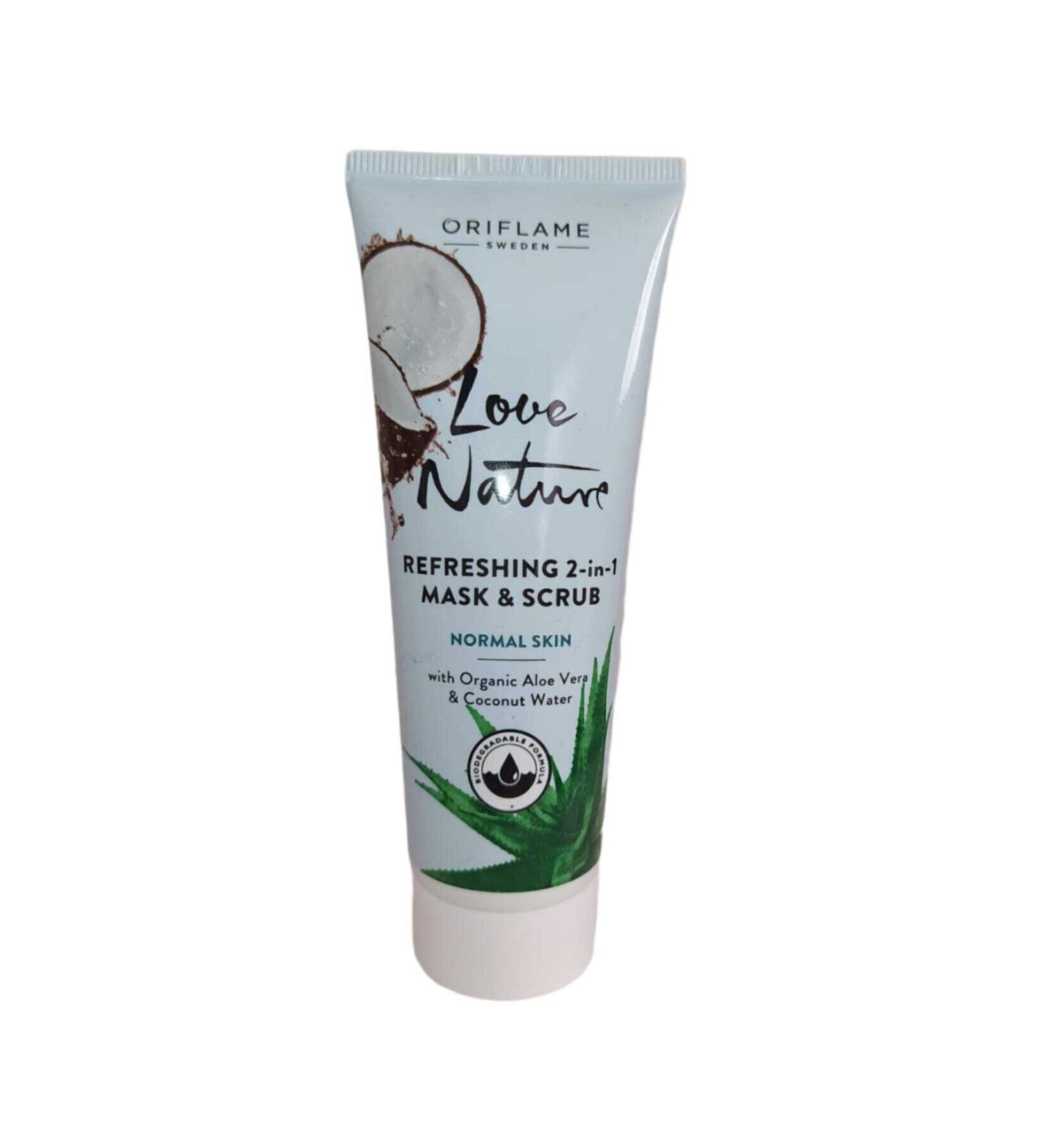 Oriflame Love Nature 2 in 1 Revitalizing Mask and Purifier 75 ml