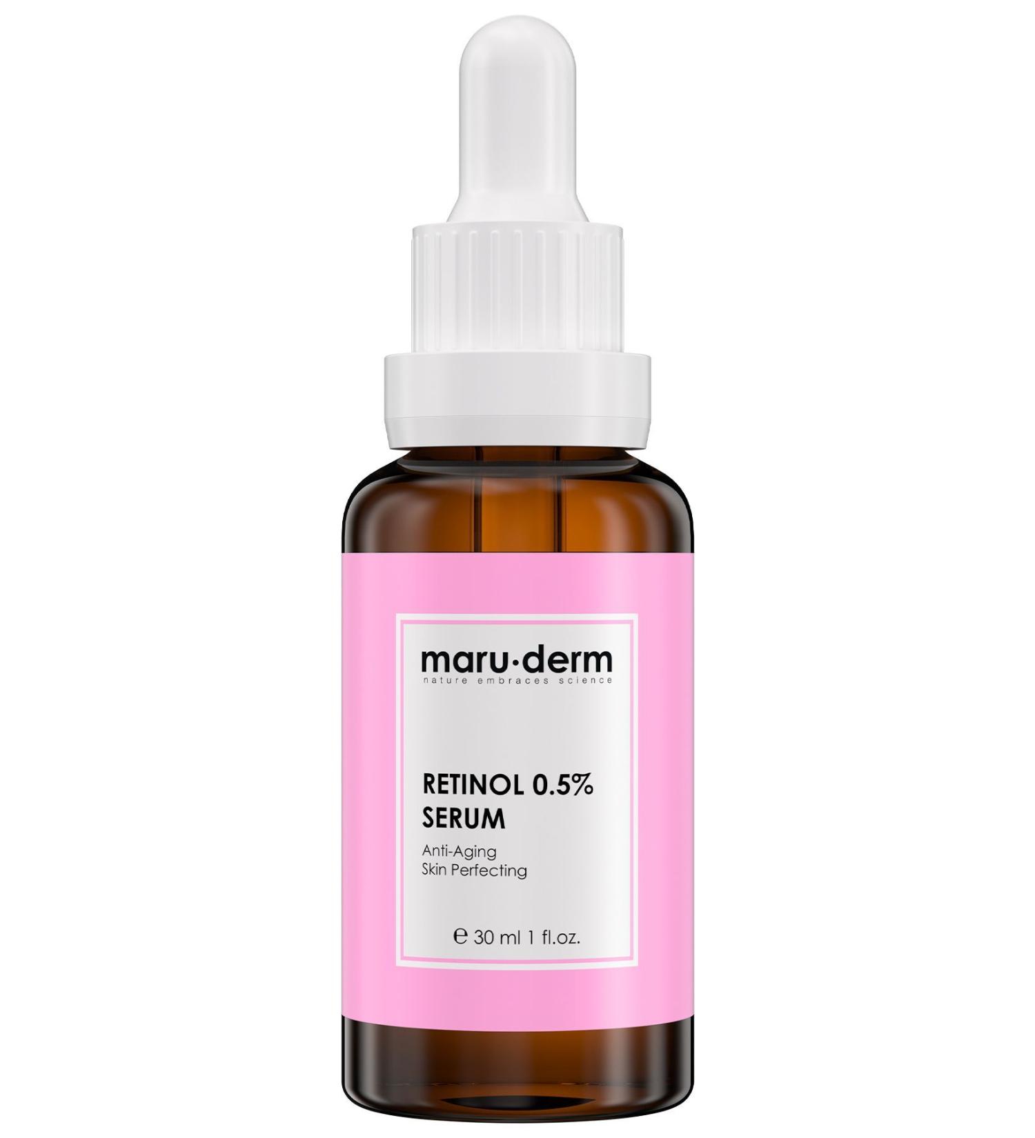 Maru.Derm Maruderm Retinol 0.5% Skin Renewal Care Serum 30 Ml - Buy Online on GoSupps.com