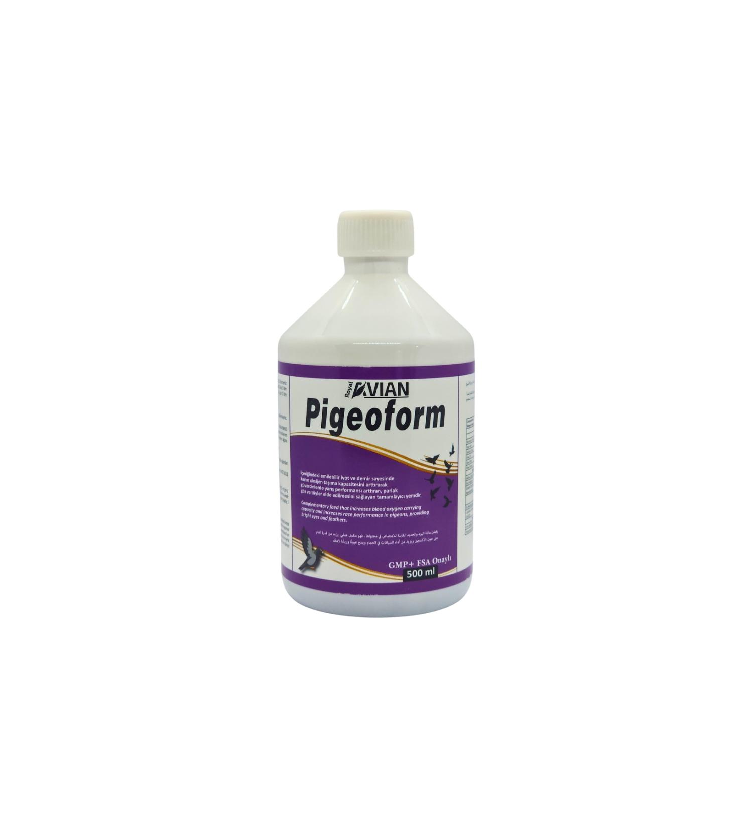 Royal la Royal la Pigeoform 500 Ml. Performance Enhancing Feed