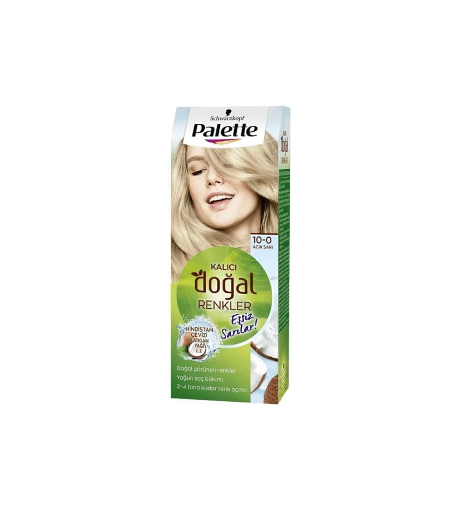 Palette Natural Colors 10.0 Light Blonde