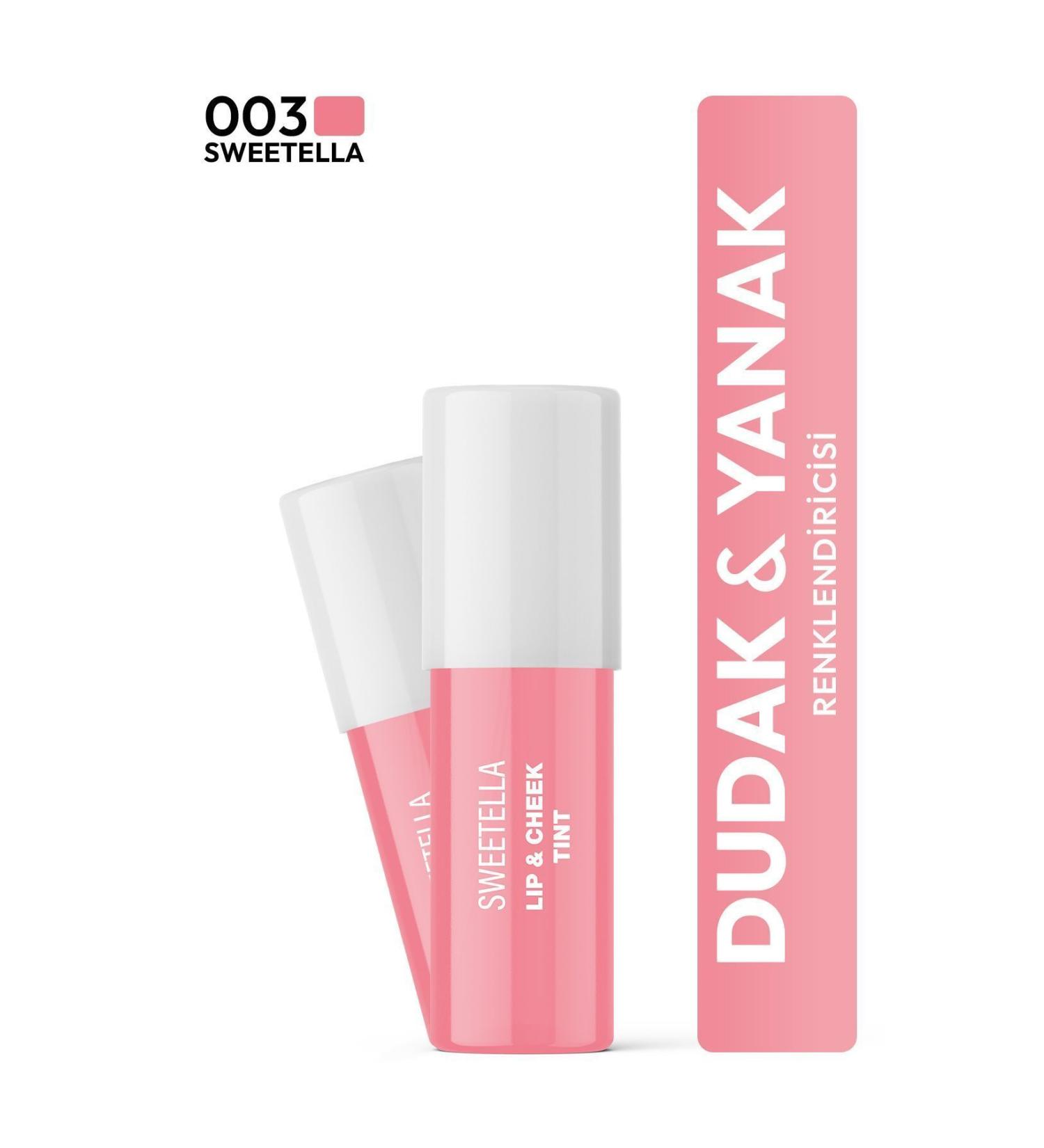 SWEETELLA Tint -Lip & Cheek - Lip and Cheek Tint-Pink - Buy Online on GoSupps.com