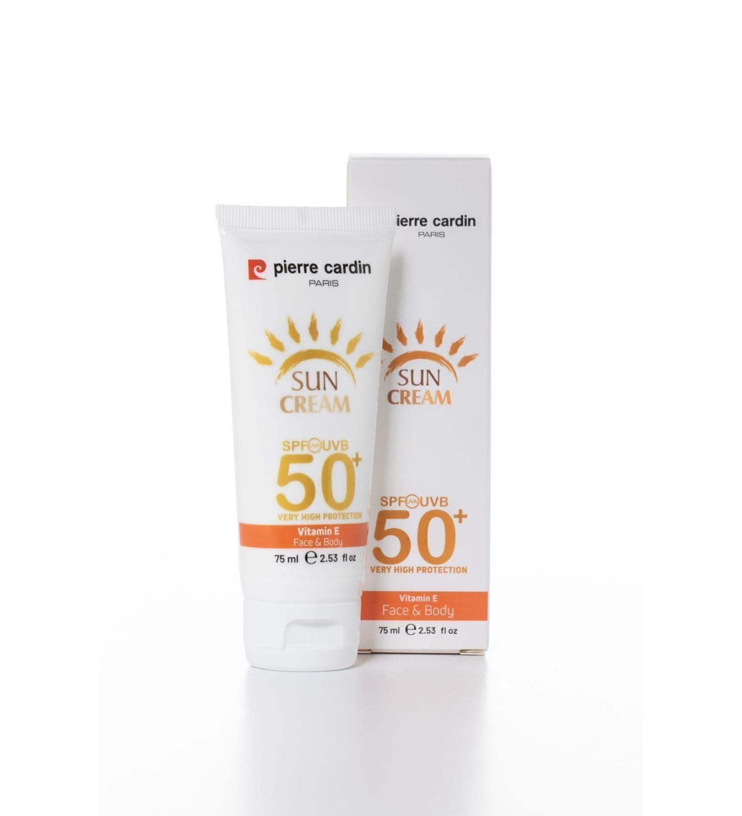 Pierre Cardin Protective Sun Cream 50+ Spf Very High Protection - 75 Ml - Buy Online on GoSupps.com