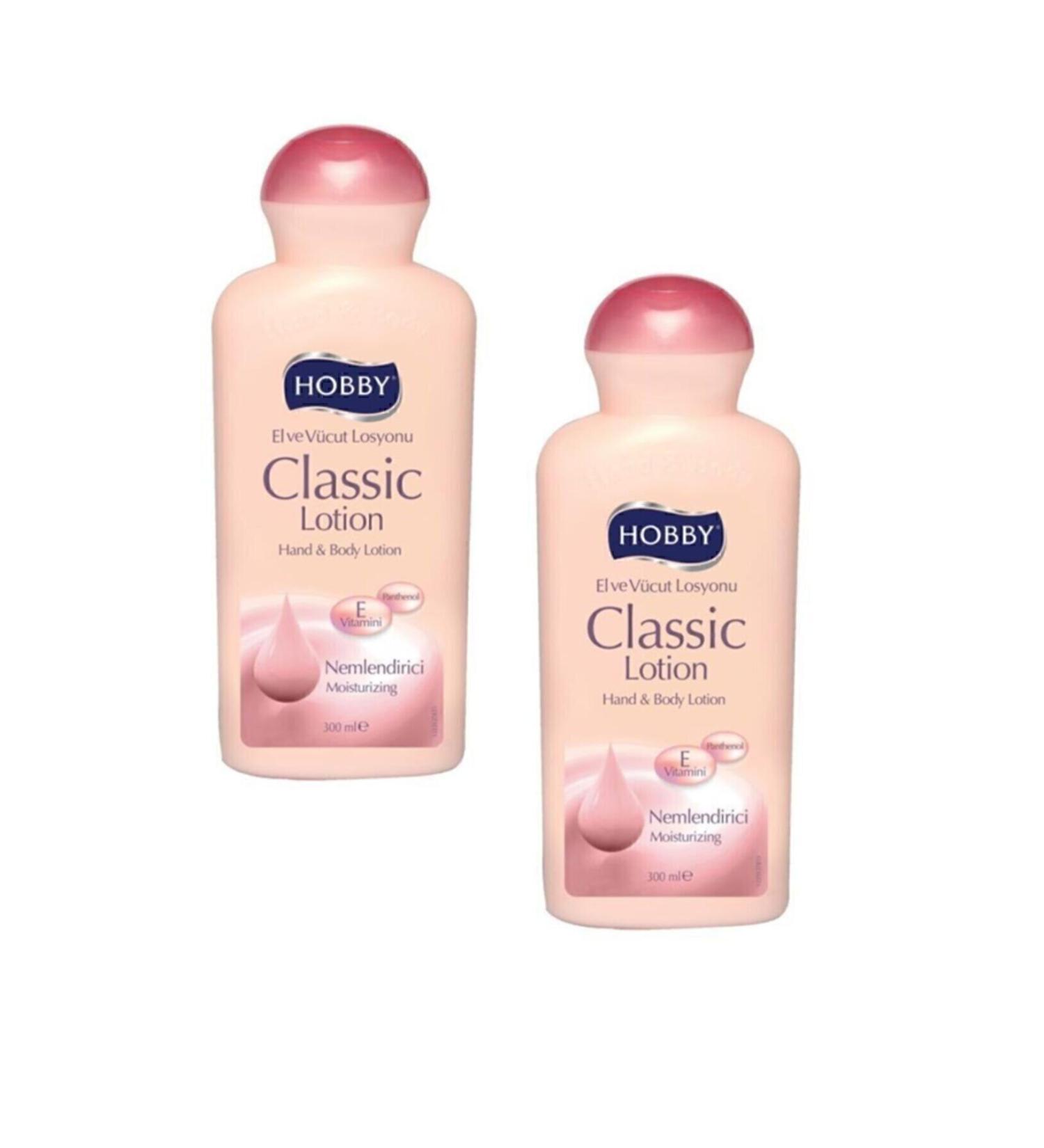 Hobby ABC Classic Hand and Body Lotion 300ml X 2 Pieces