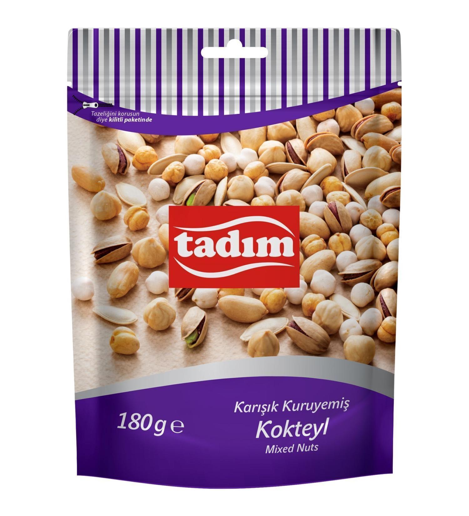 Tad m TADIM MIXED NUT COCKTAIL 180gr X 12 PIECES