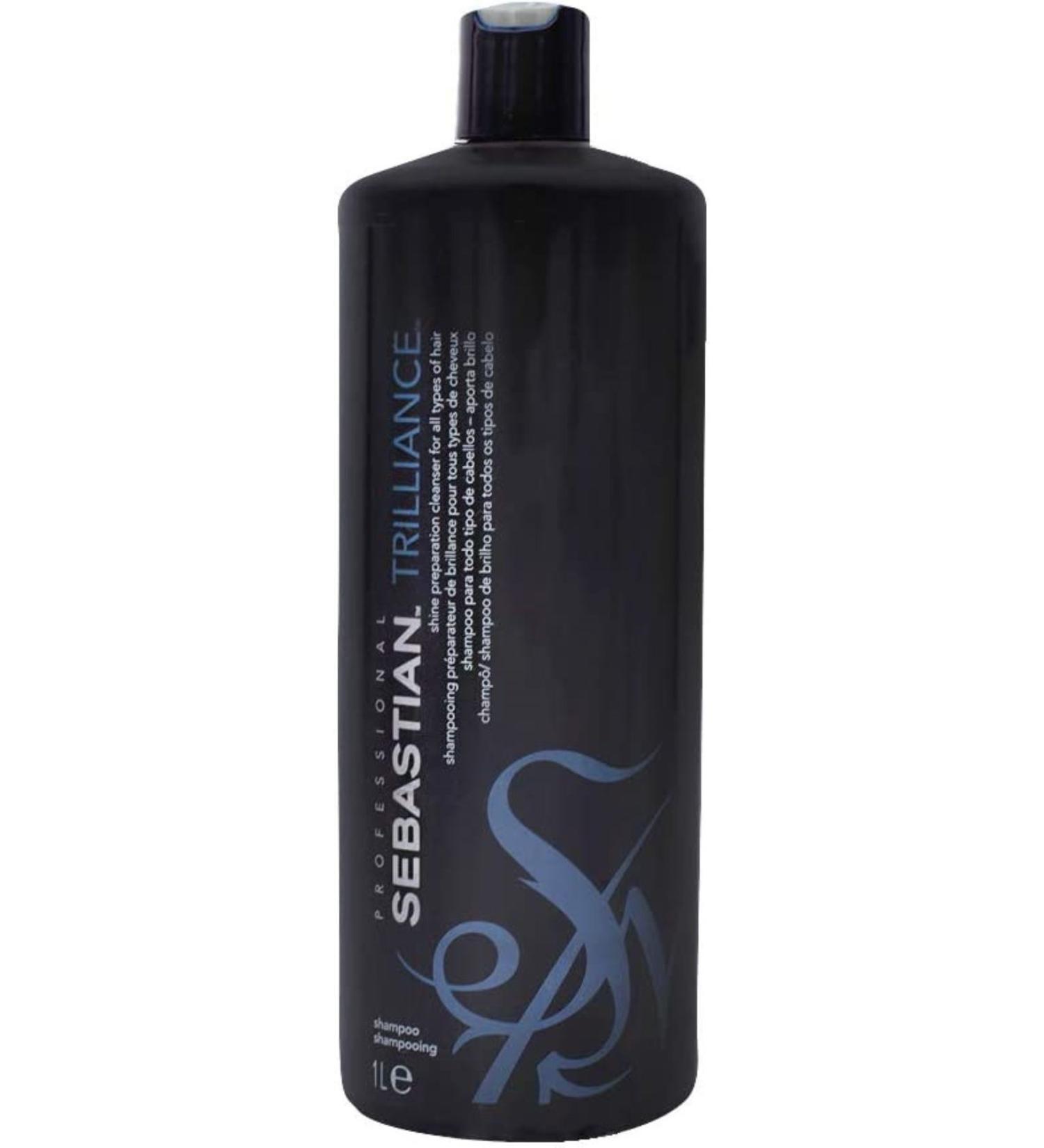 Sebastian *-*--*Sebastian Trillance Shine Shampoo for All Hair Types 1000 lt CYT4...445--*--*545474564