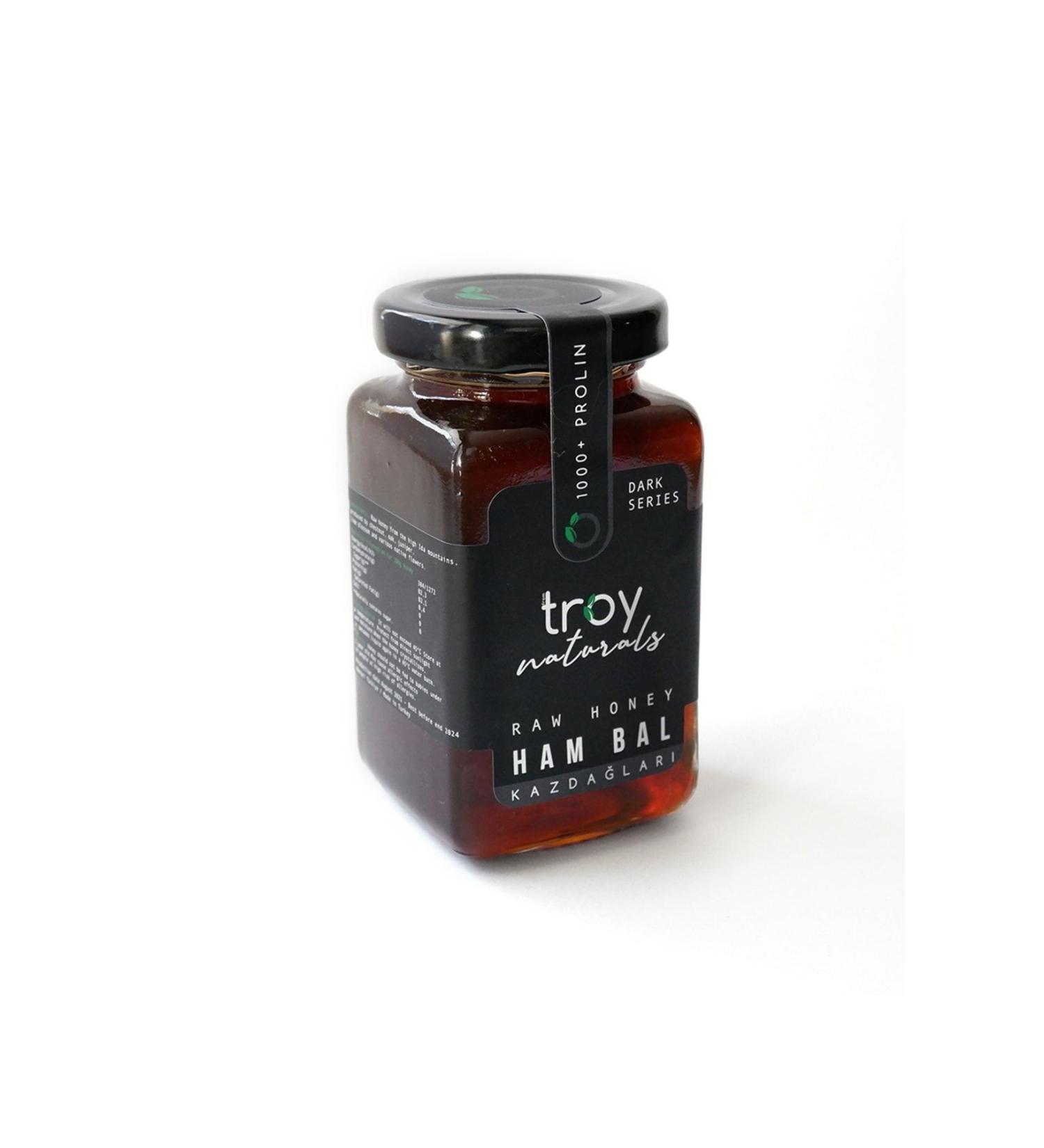 Troy Naturals 1000 Proline Value Immune Strengthening Secretion Raw Honey from Kaz Mountains 215 gr