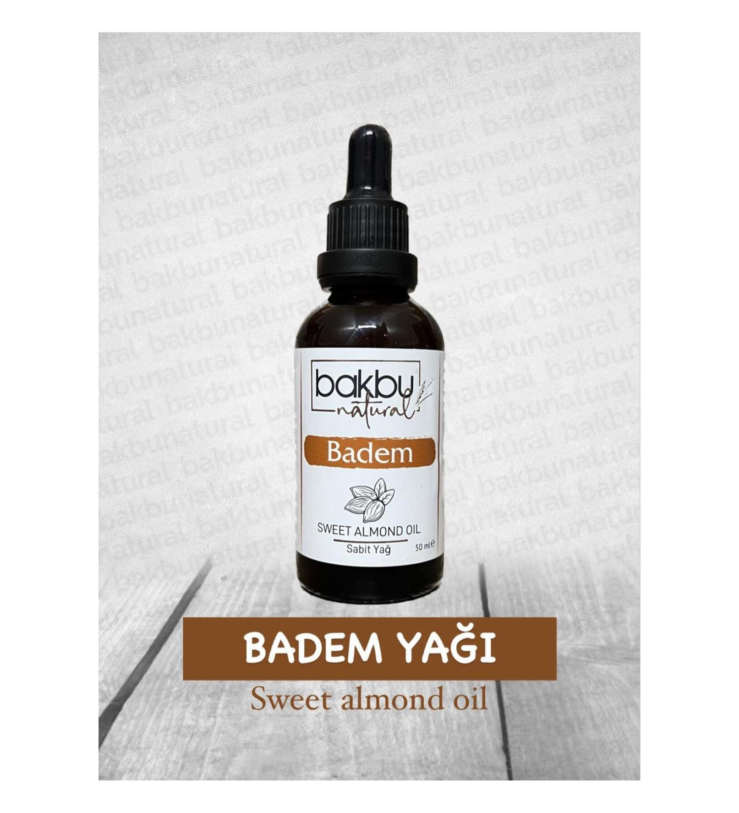 bakbunatural Almond Oil 50 ml.