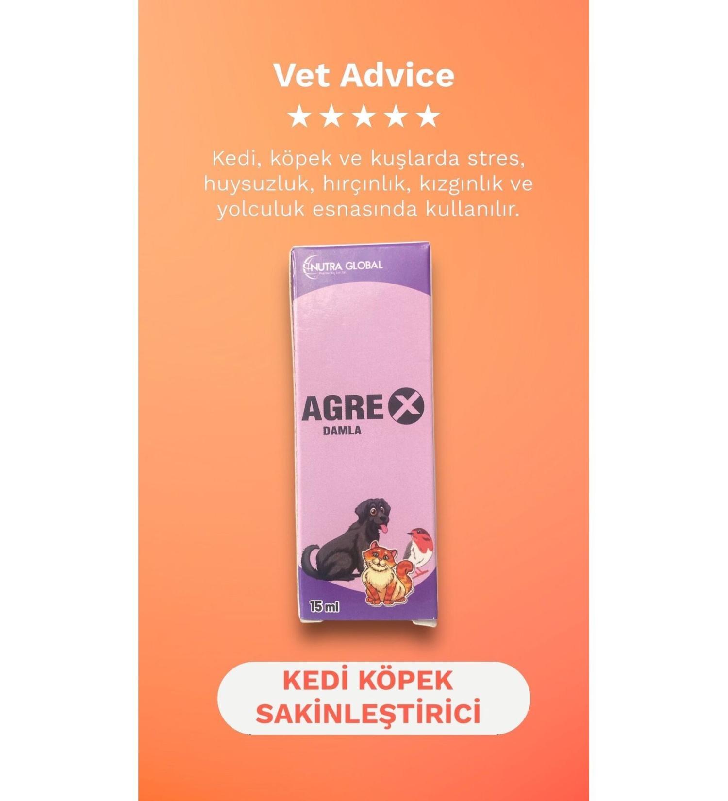 vet advice Cat Dog Bird calming soothing drops 15 ml