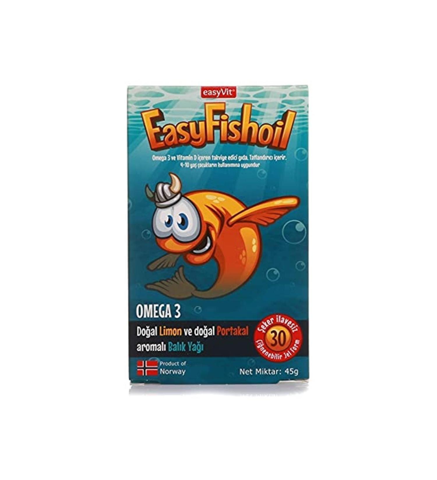 EASYVIT Brand Easyfishoil Omega 3 30 Chewable Gel Tb Category Hand Cream - Buy Online on GoSupps.com