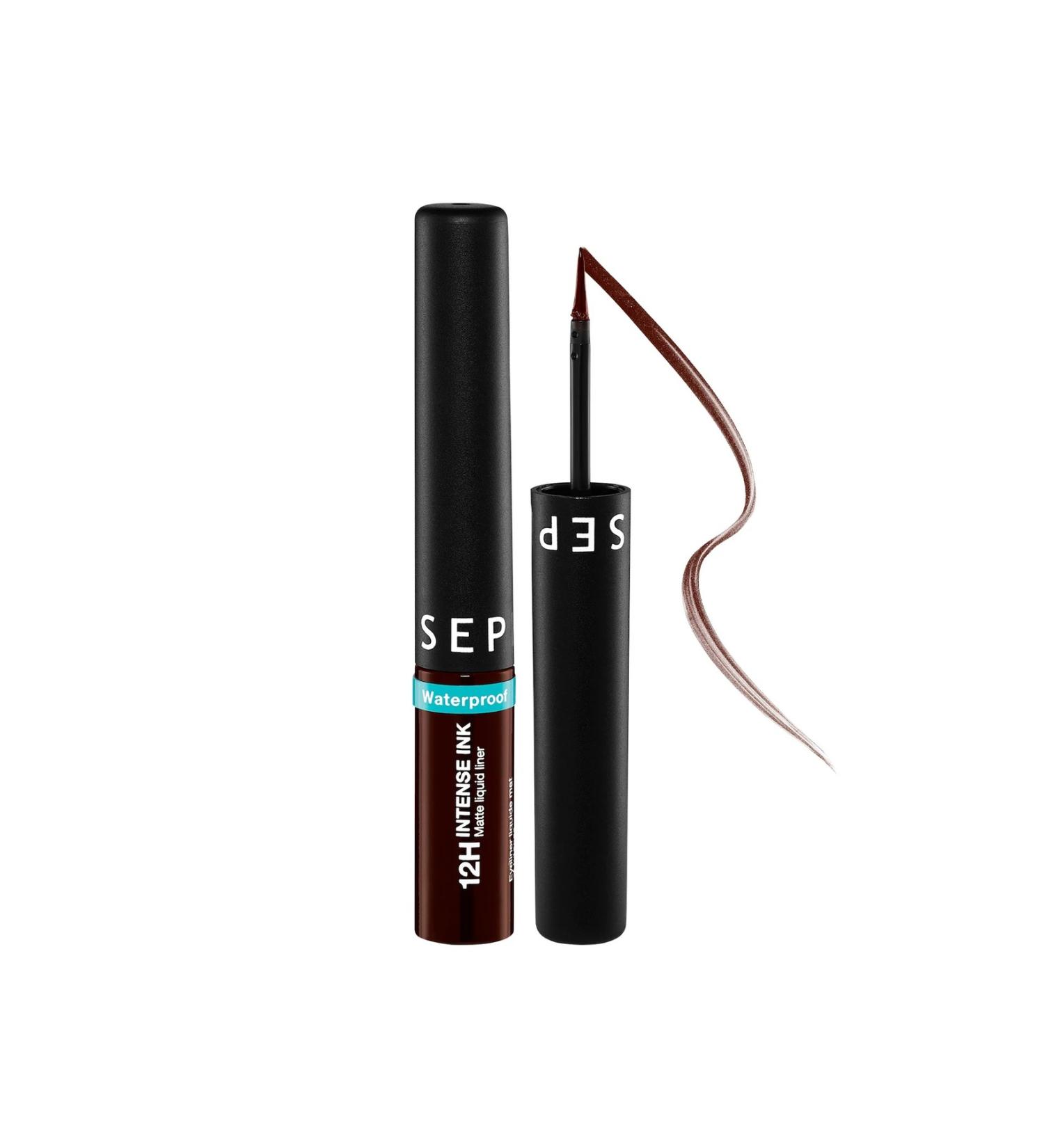 SEPHORA COLLECTION Intense Ink Liner-12 Hour Effective Intense Pigmented Waterproof Matte Finish Liquid Eyeliner 2.8ML