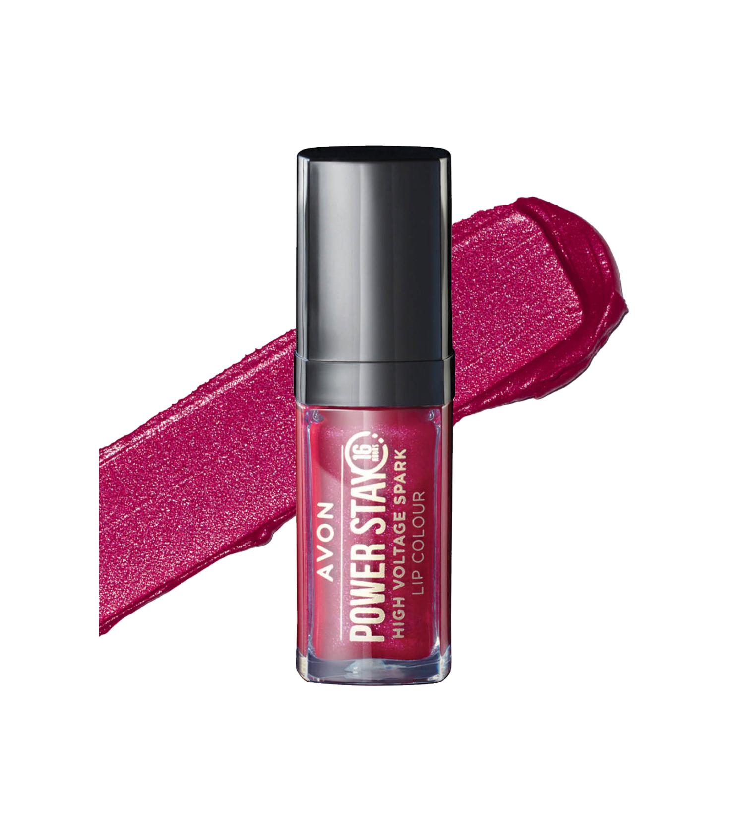 Avon Powerstay High Voltage Spark Likit Ruj Cherry Charge - Buy Online on GoSupps.com