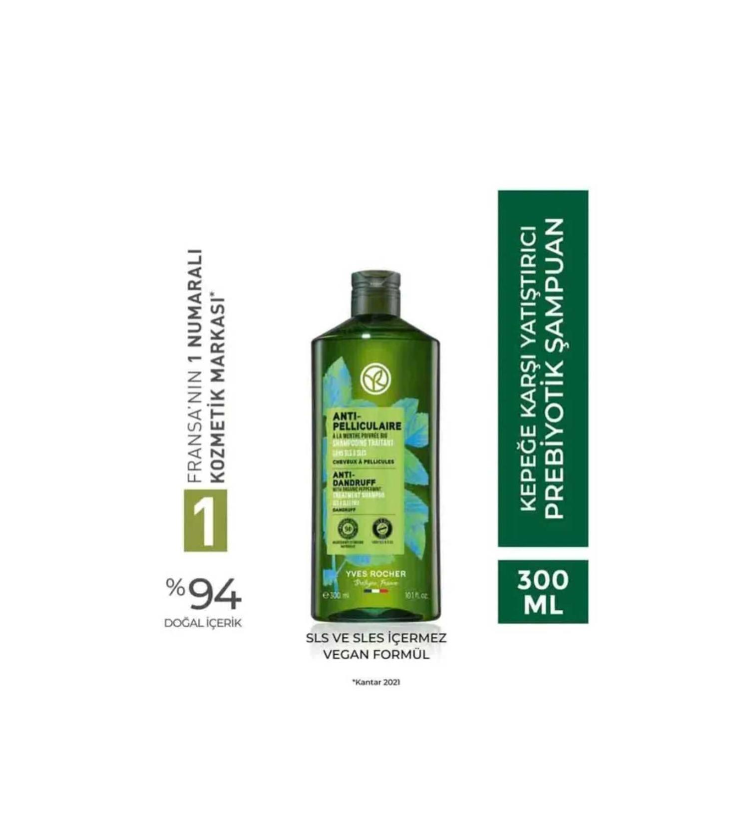 Yves Rocher Soothing Prebiotic Shampoo - Anti-Dandruff / Anti Pelliculaire - Buy Online on GoSupps.com