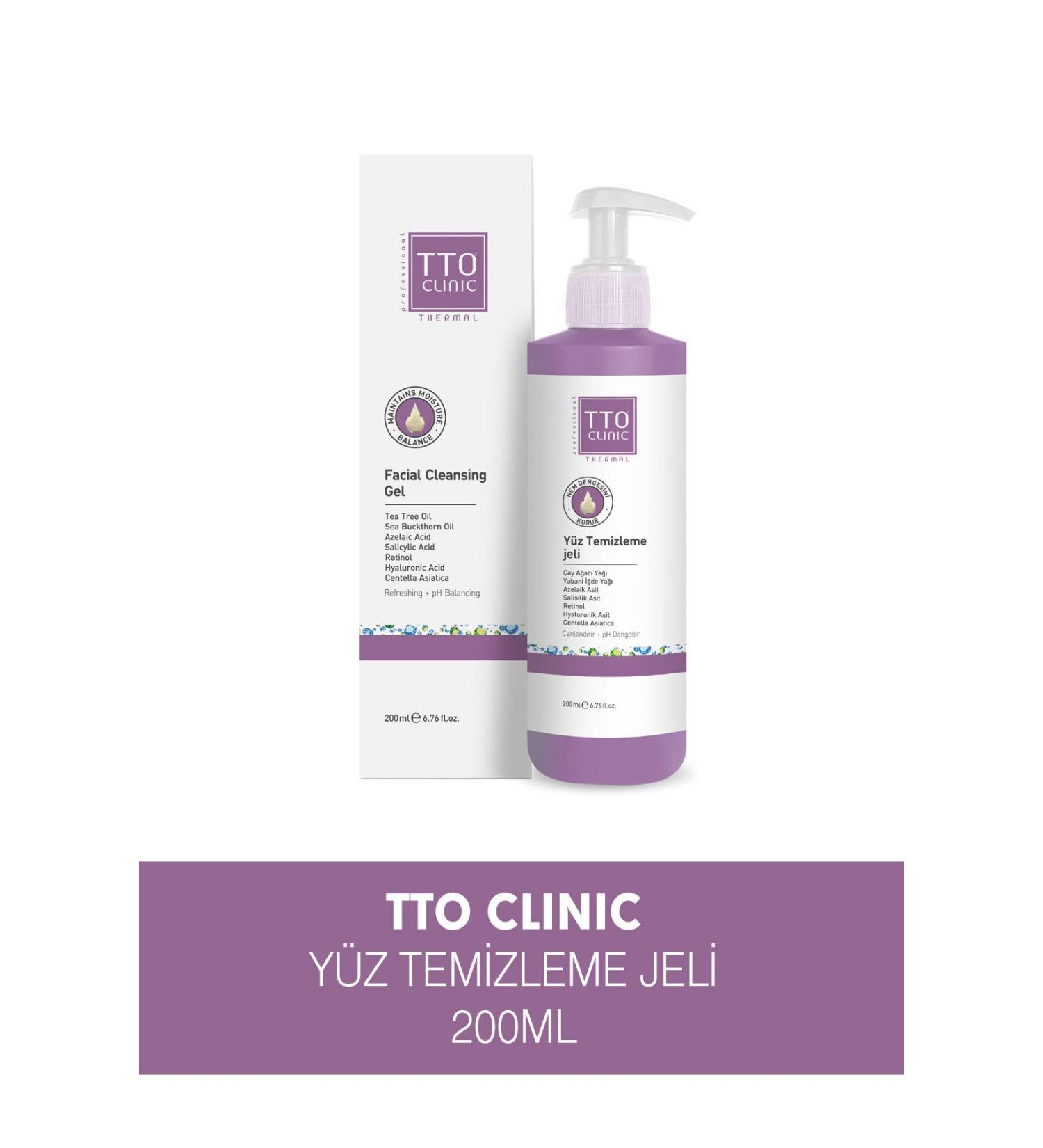 Tto CLINIC Facial Cleansing Gel 200 ML - Buy Online on GoSupps.com