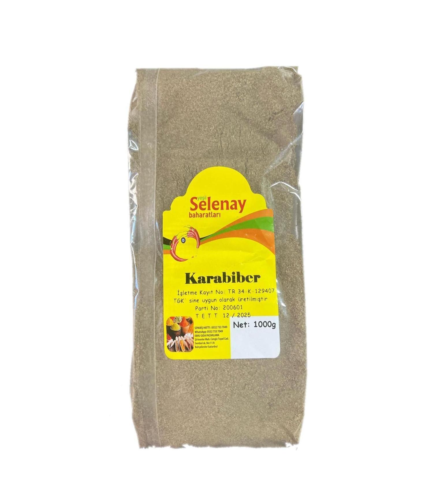 Green Selenay Black Pepper 1st quality 1000gr