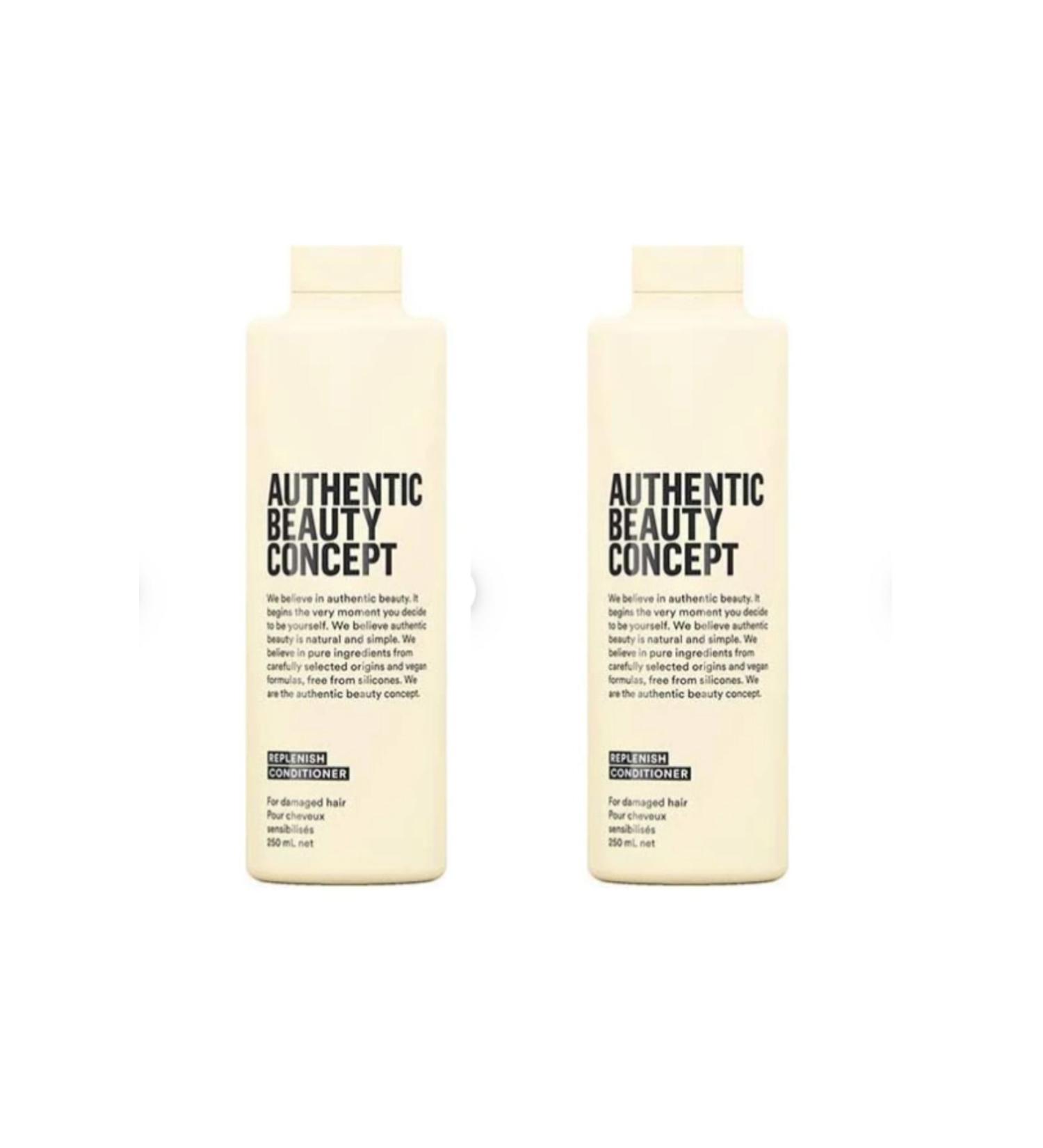 Authentic Beauty Concept Economic 2 PCS Replenish Hair Conditioner 250 ML 0 Original