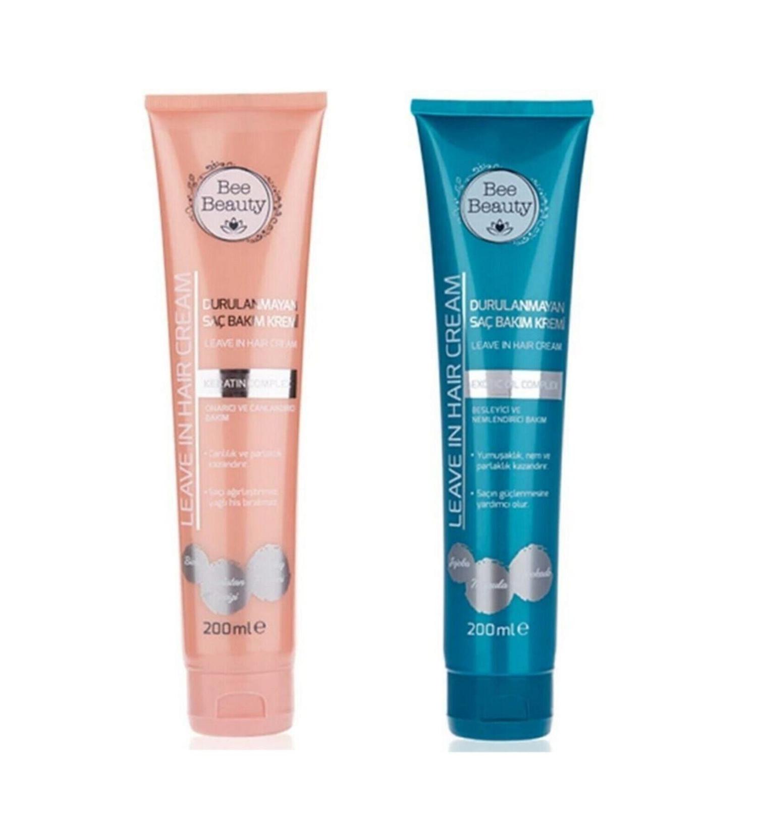 Bee Beauty Leave-In Conditioner 200 Ml + Exotic Oils Leave-In Conditioner 200 Ml - Buy Online on GoSupps.com