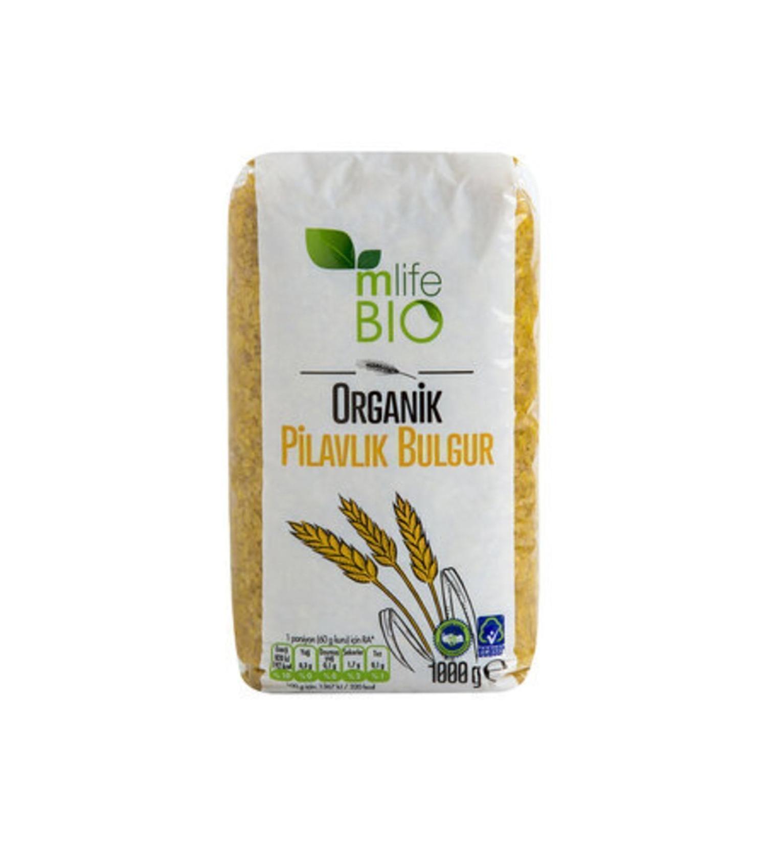 M Life Bio Organic Bulgur for Rice 1000 G
