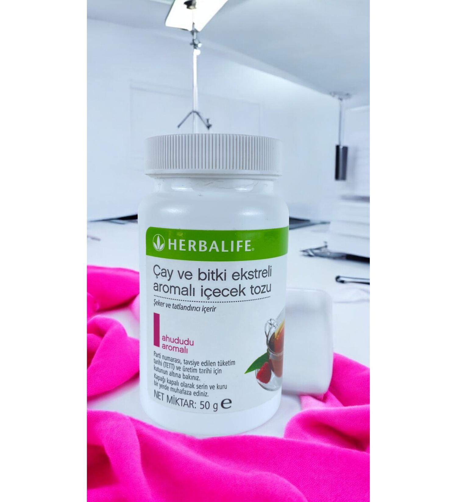 Herbalife Herbal Raspberry Flavored Tea 50 gr - Buy Online on GoSupps.com