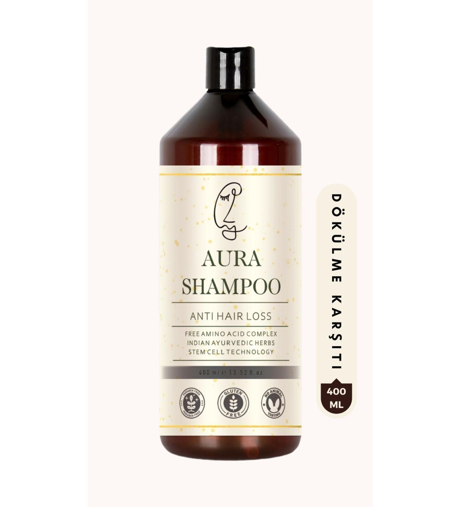 Aura Stem Cell Effective Anti-Hair Loss Shampoo 400 Ml - Buy Online on GoSupps.com