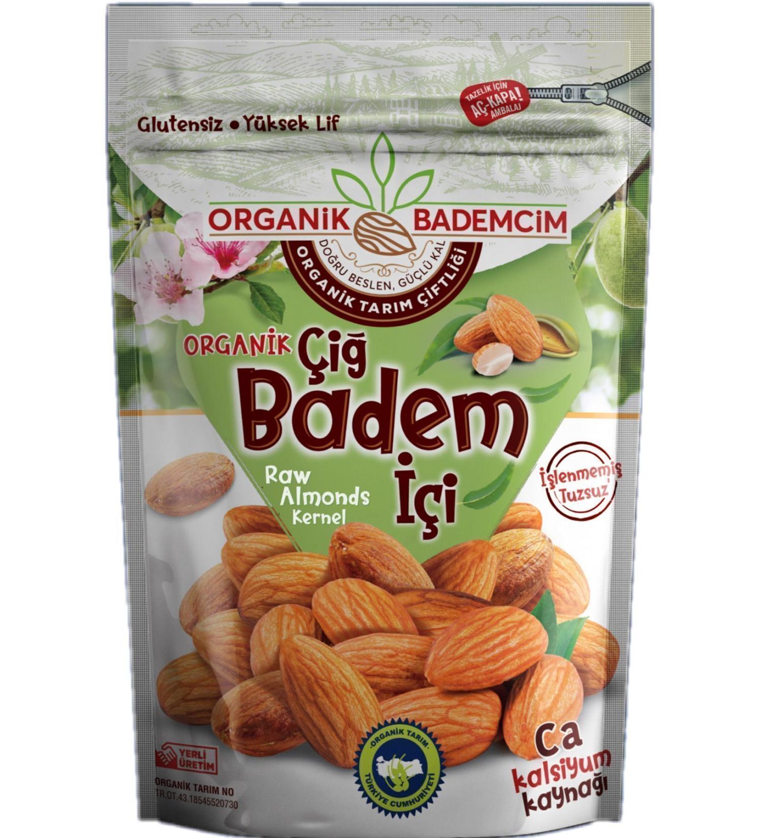 organic almonds eat right stay strong 2 kg Local Raw Organic Almond Double Size 2024 Harvest Organic Certified - Buy Online on GoSupps.com