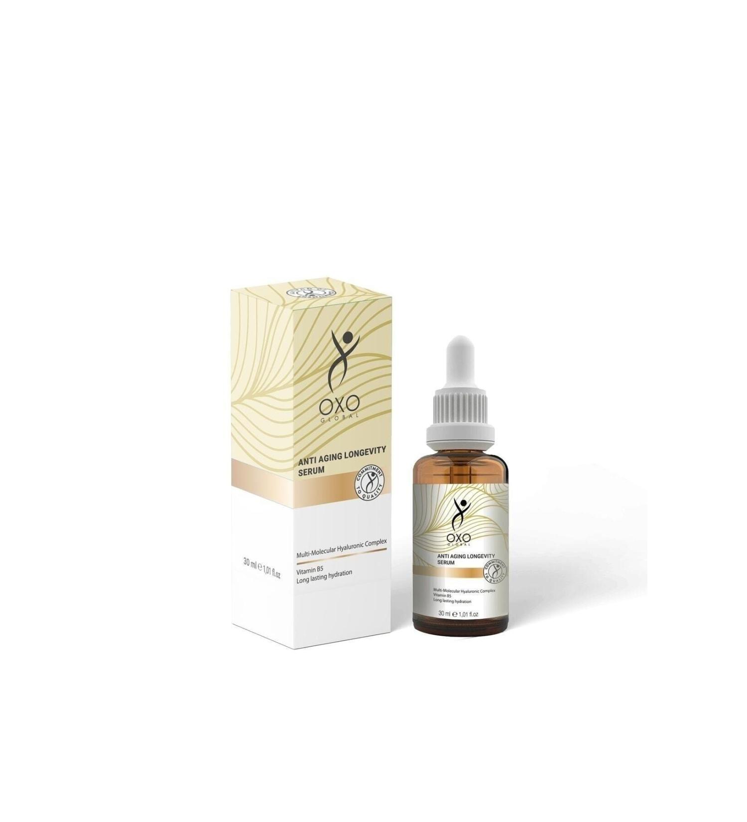 Oxo Global Anti Aging Longevity Skin Tightening Youthful Appearance Anti Aging Serum - Buy Online on GoSupps.com