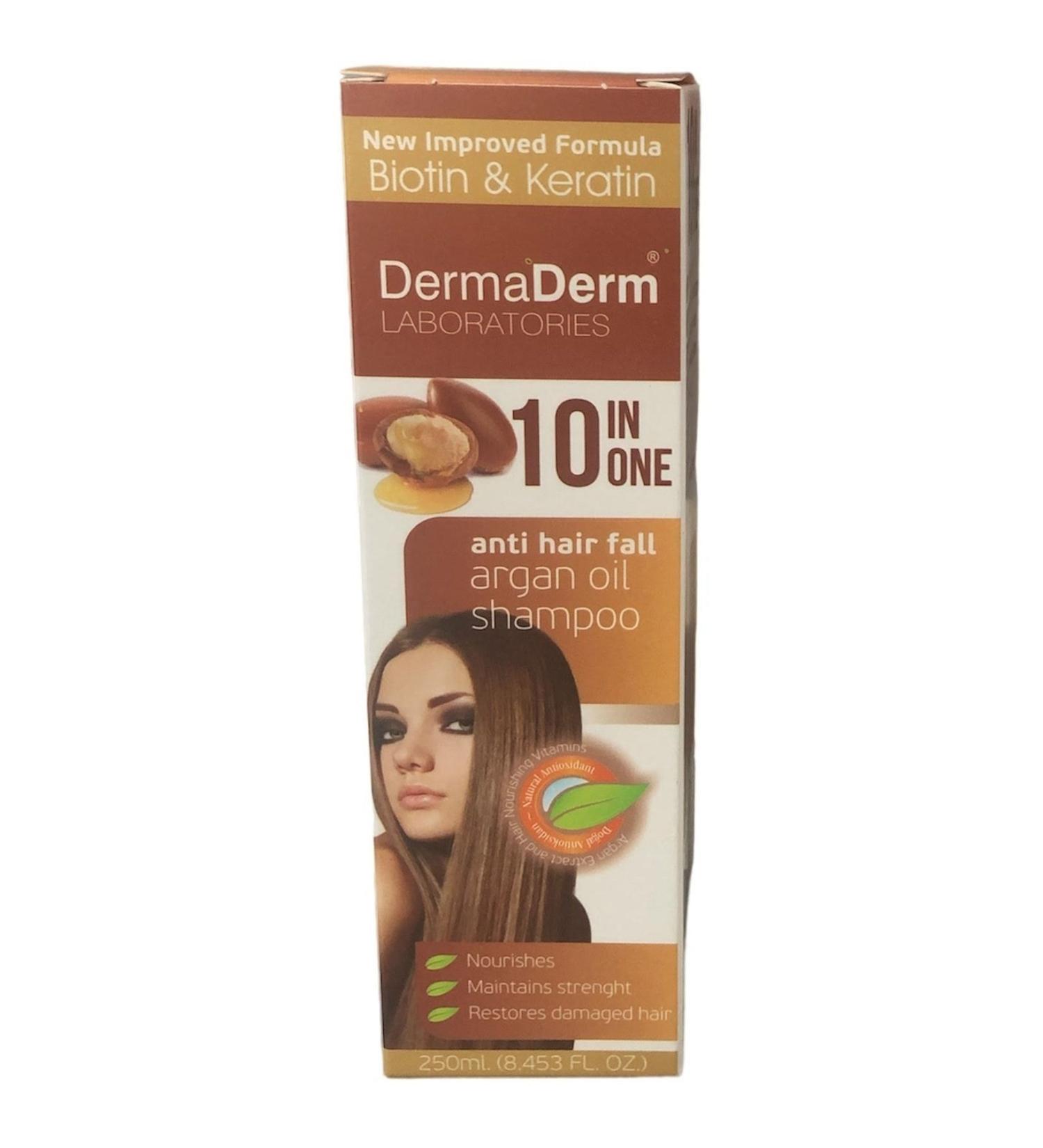DermaDerm Argan Oil Essence Hair Care Shampoo 0 Original Product